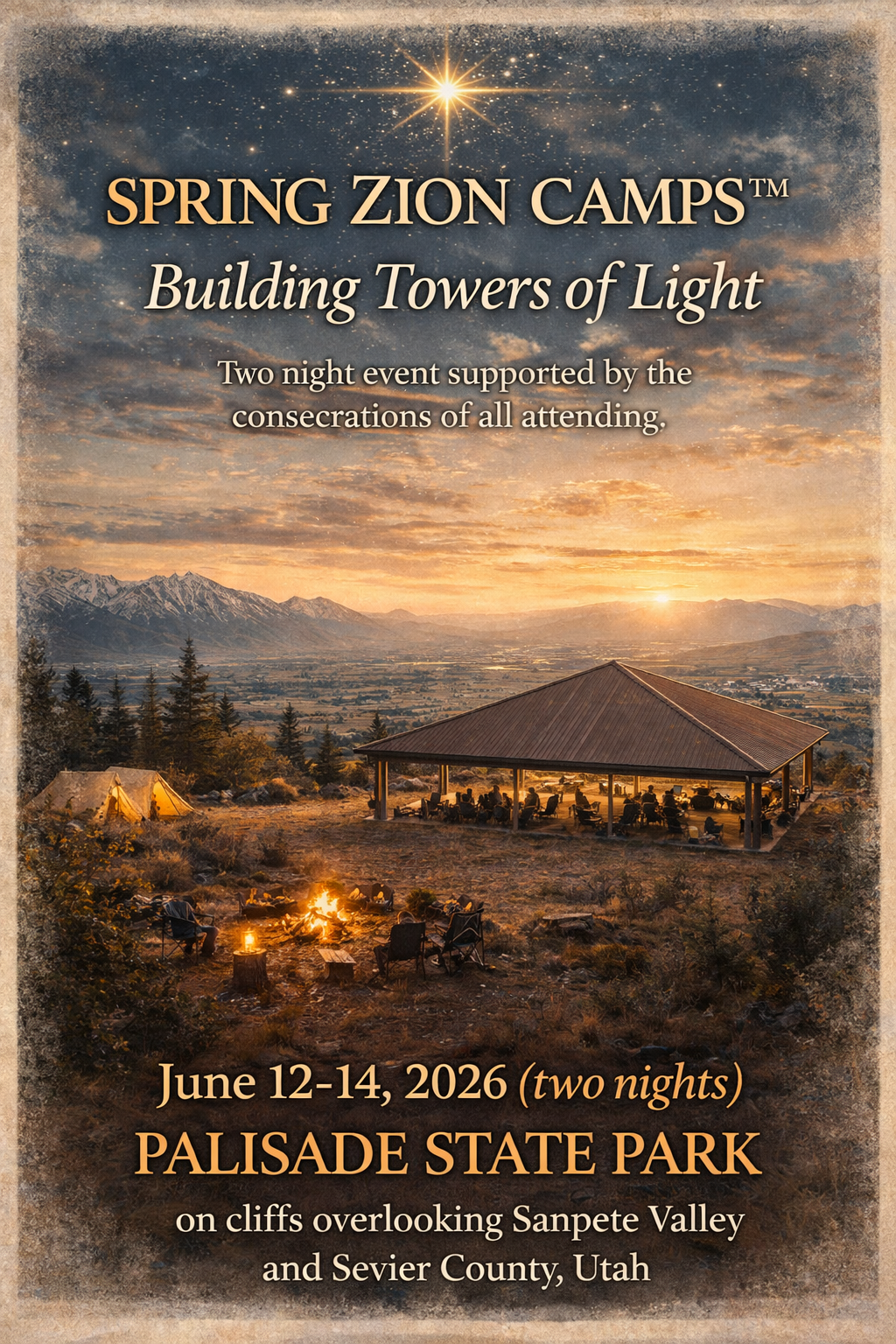 Spring Zion Camps: Building Towers of Light