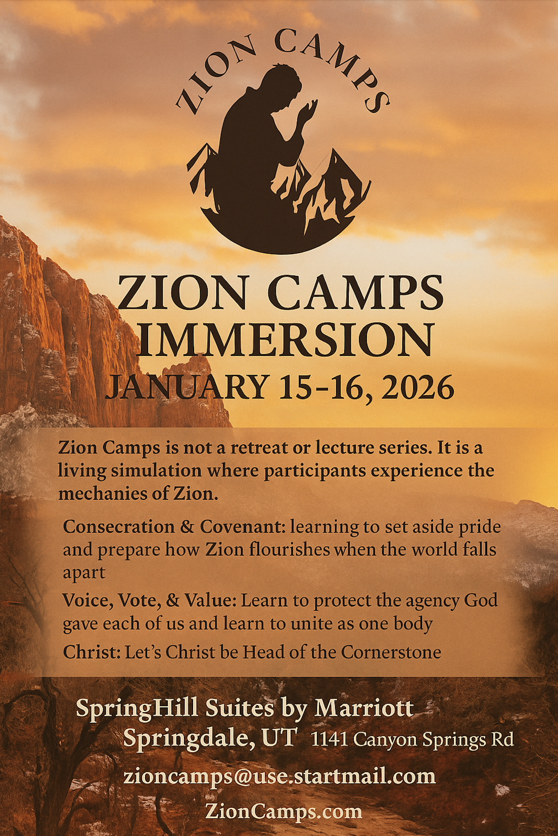 Zion Camps Immersion