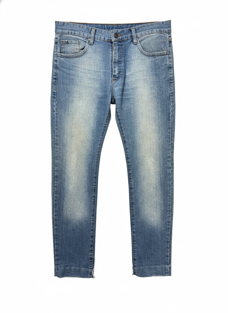 Jeans de mezclilla azul