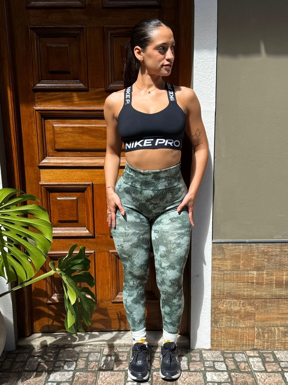 Calza Estampado Verde