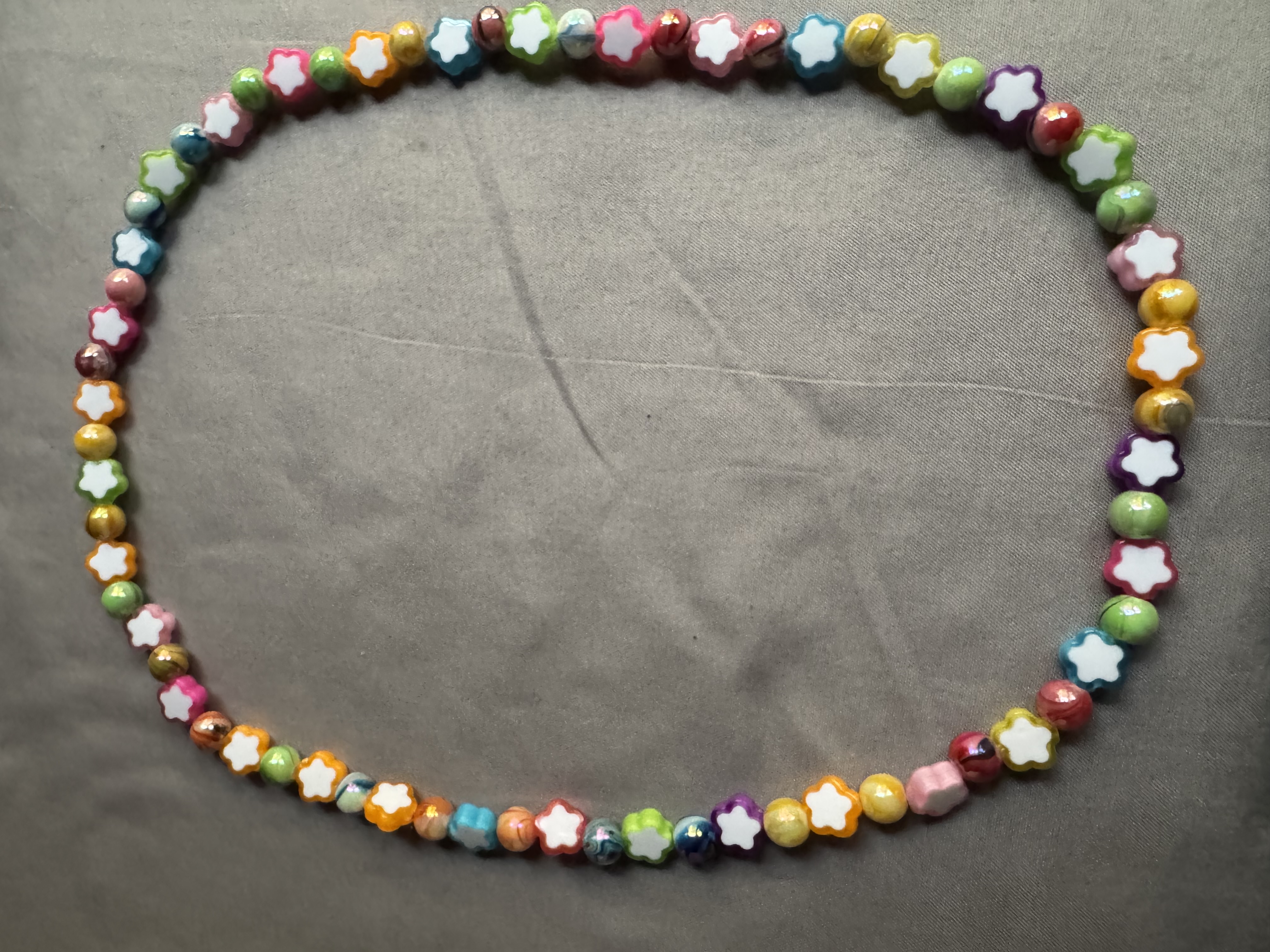 Colorful Stars Bead Necklace