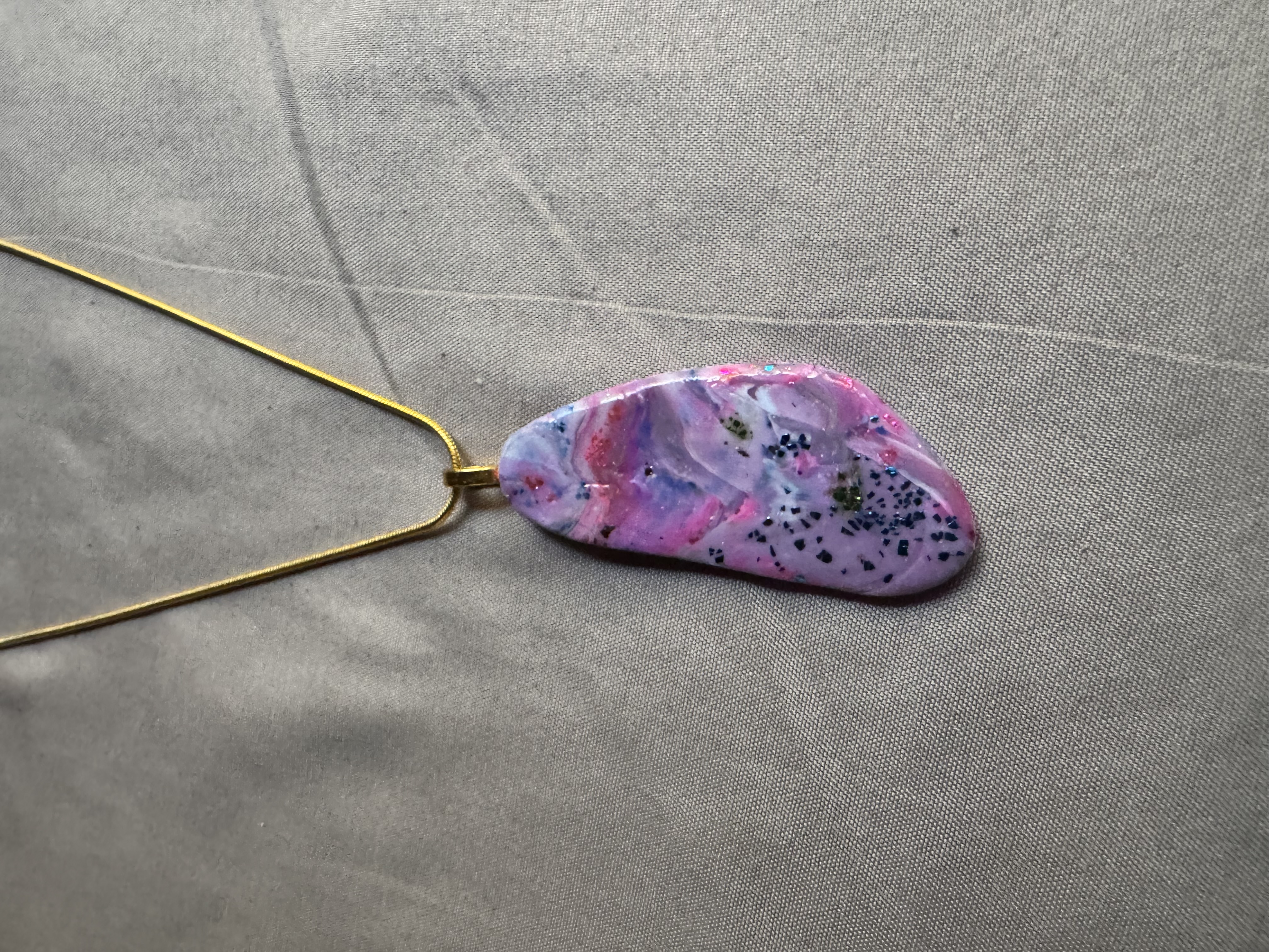 Handcrafted Abstract Pendant Necklace