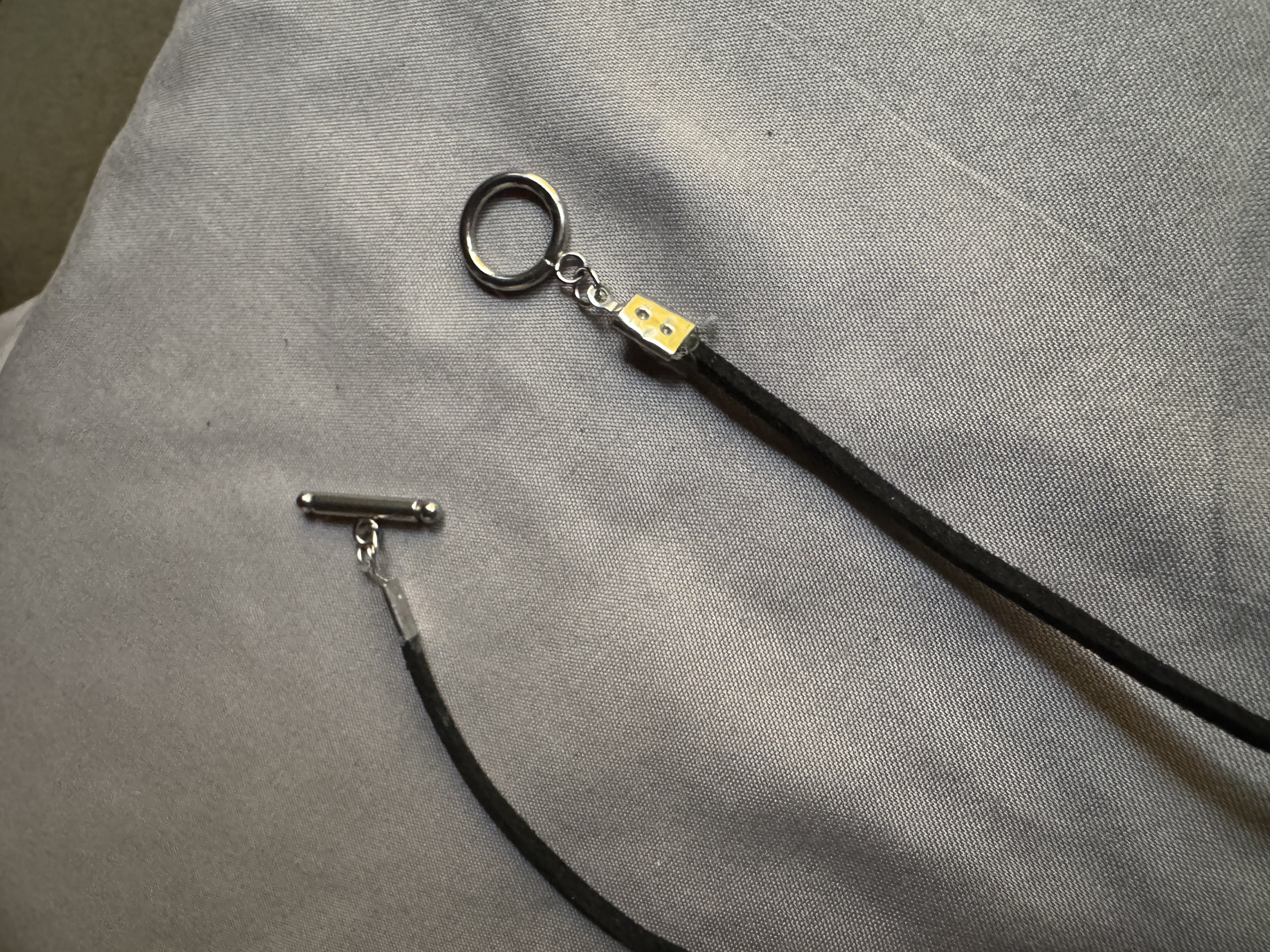 Handmade Blue Pendant Necklace