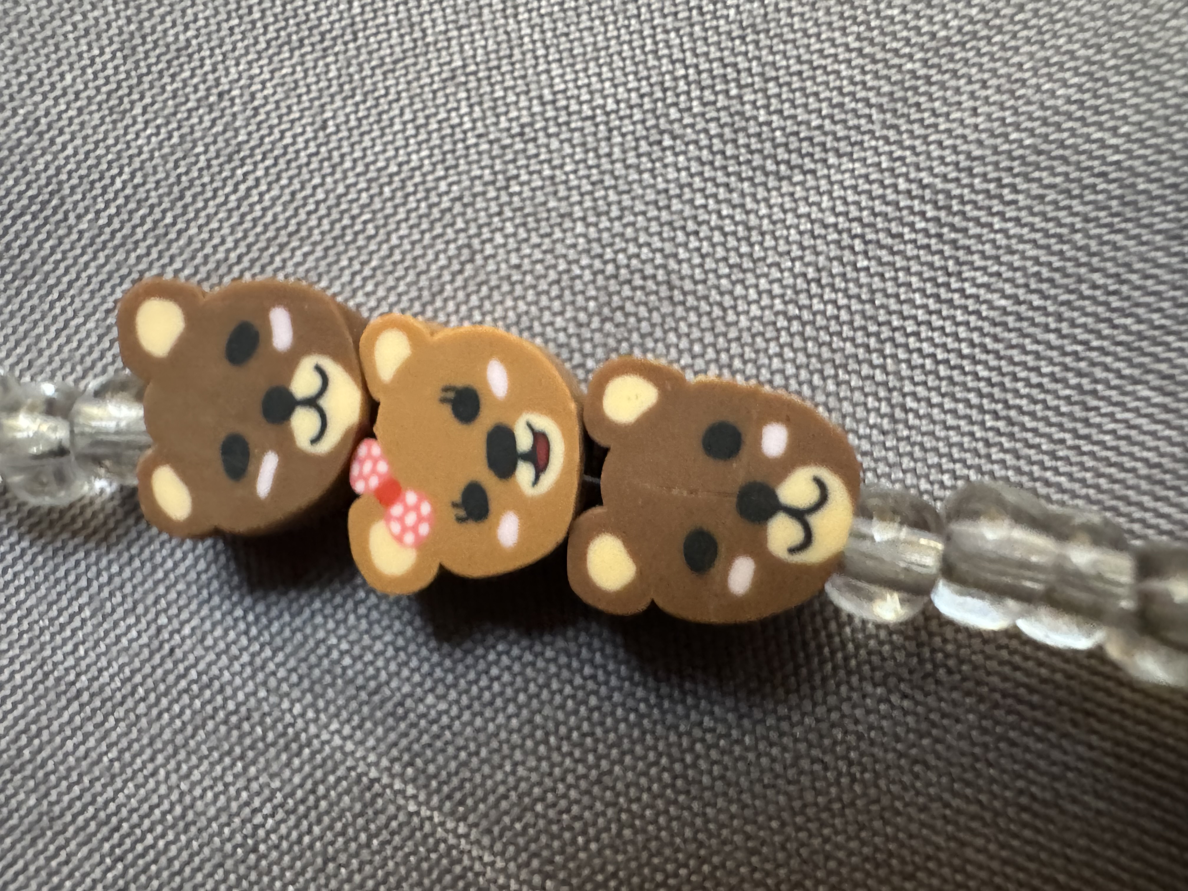 Bear Bead Necklace
