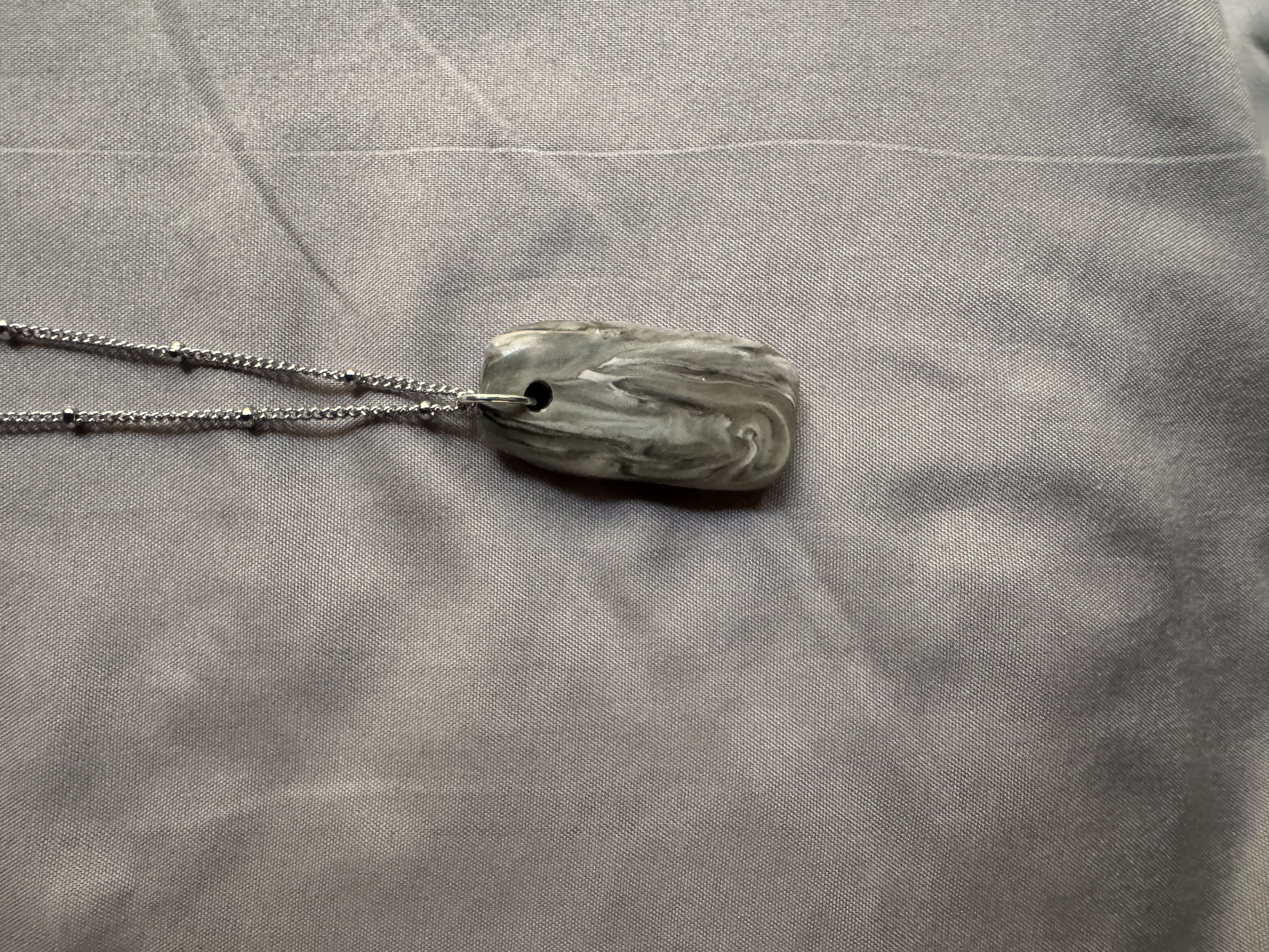 Handmade Marble Effect Pendant