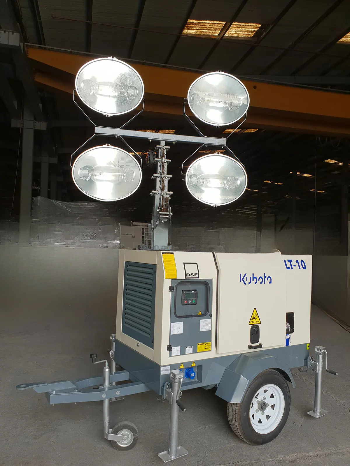 Kubota LT-10 Mobile Light Tower
