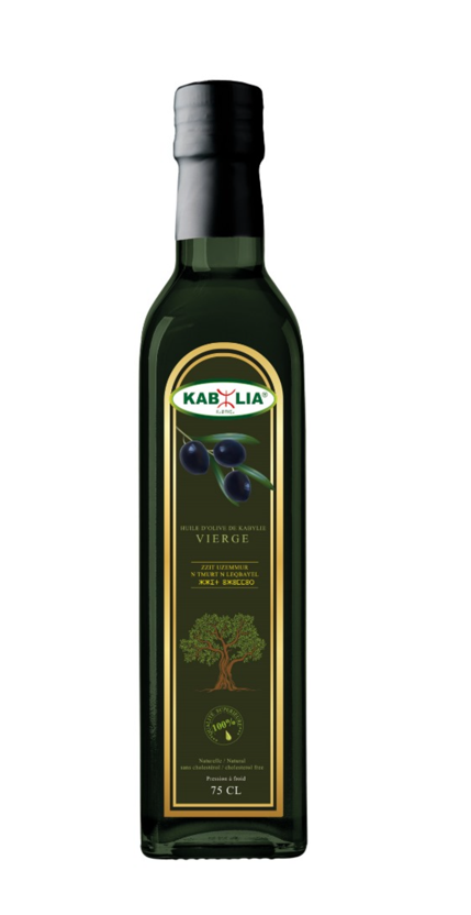 Huile d'olive Kabylia vierge 75cL