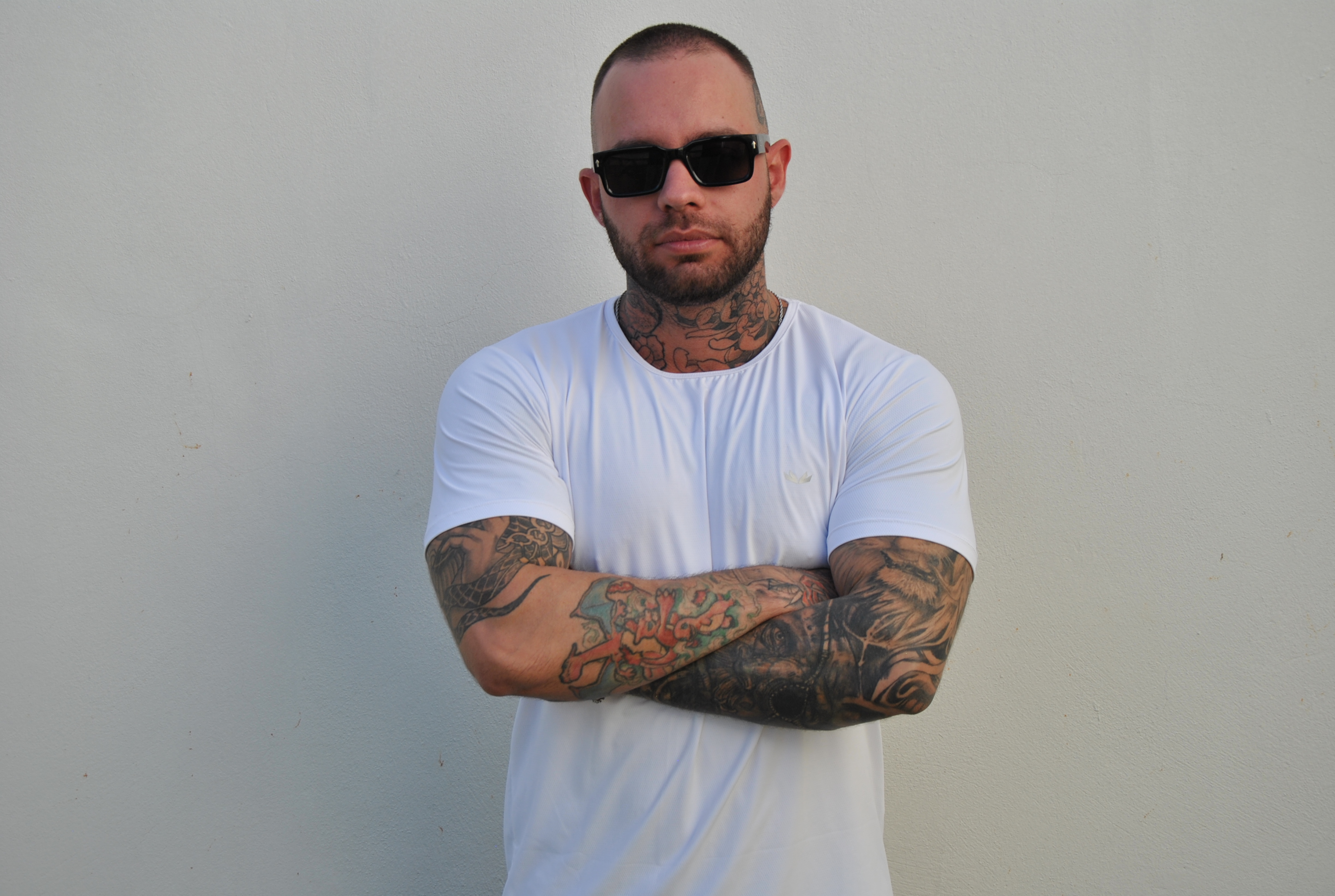 Camiseta branca masculina