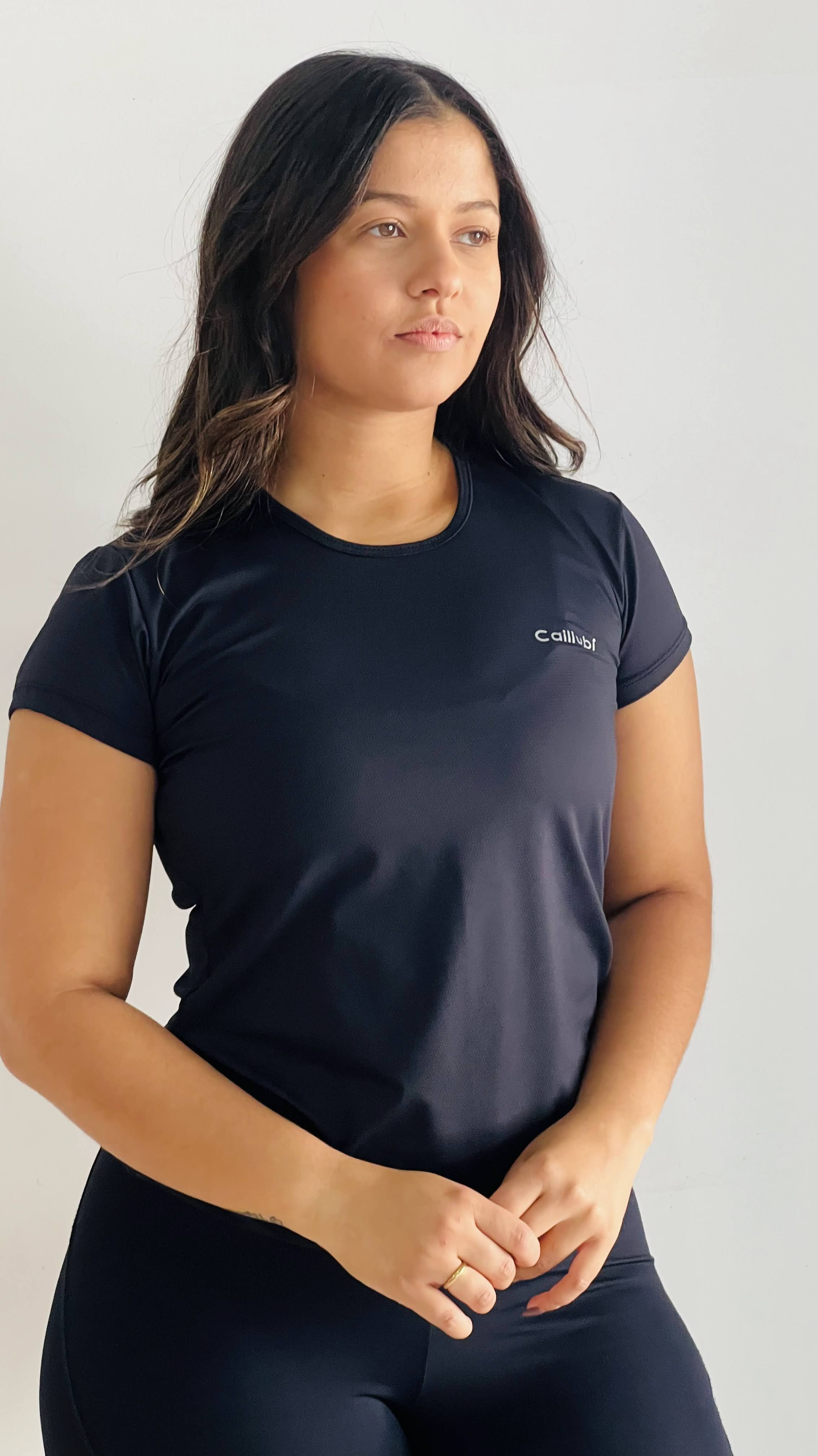 Camiseta esportiva feminina