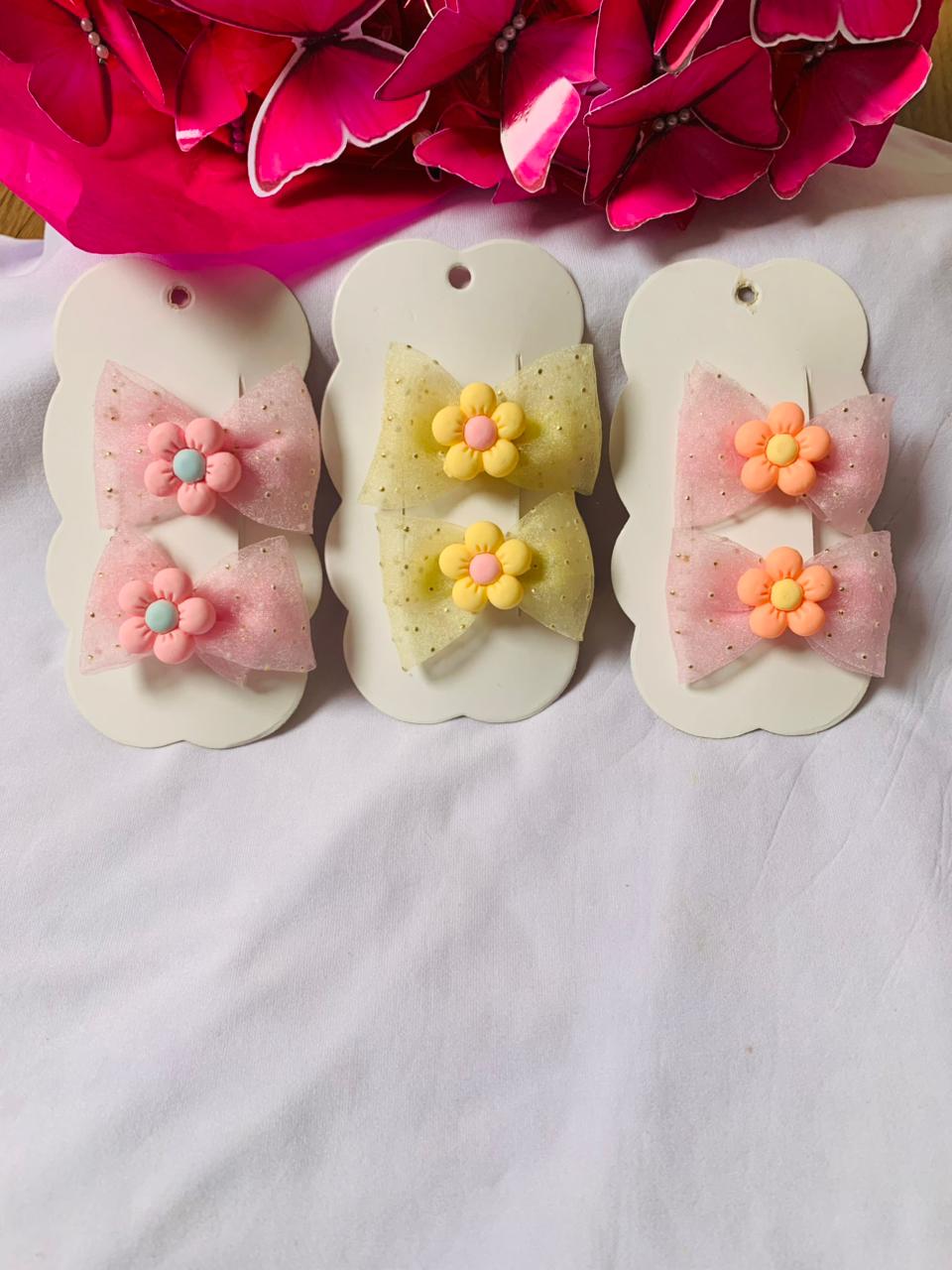 Laços de cabelo infantis