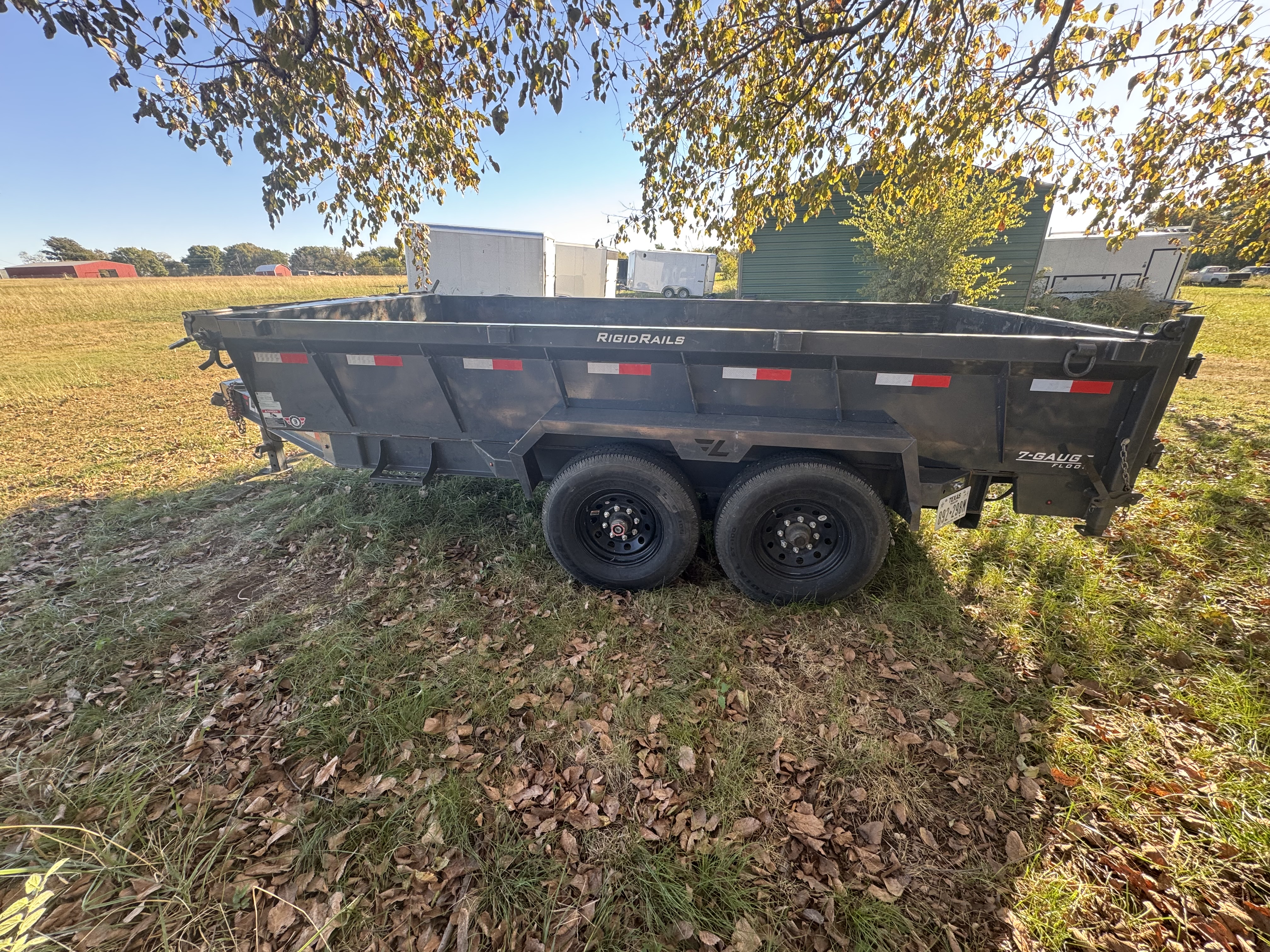 14ft Dump Trailer  $240-Mon-Thurs 24 Hours 