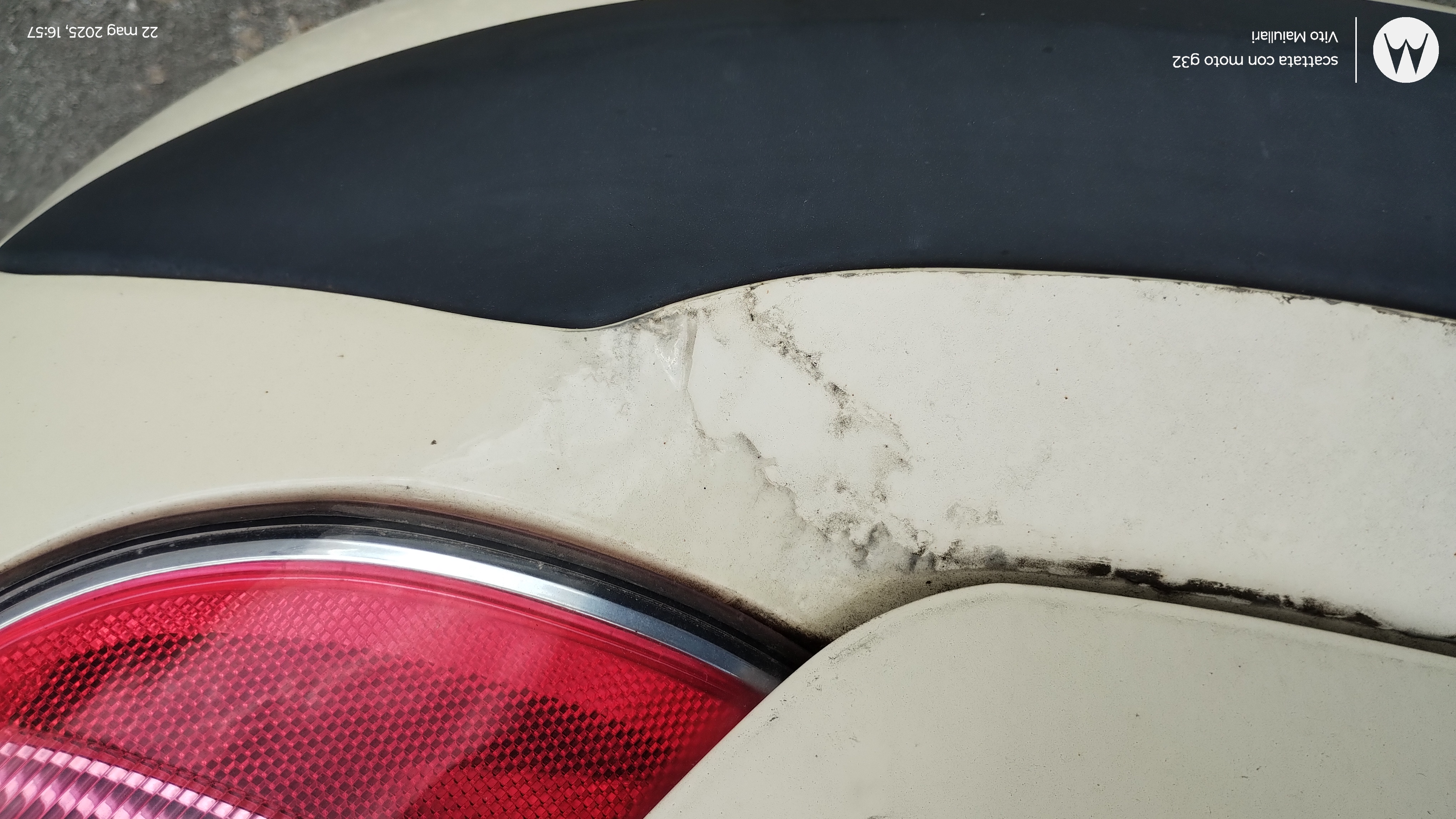 Paraurti posteriore Lancia Ypsilon 2003-2006