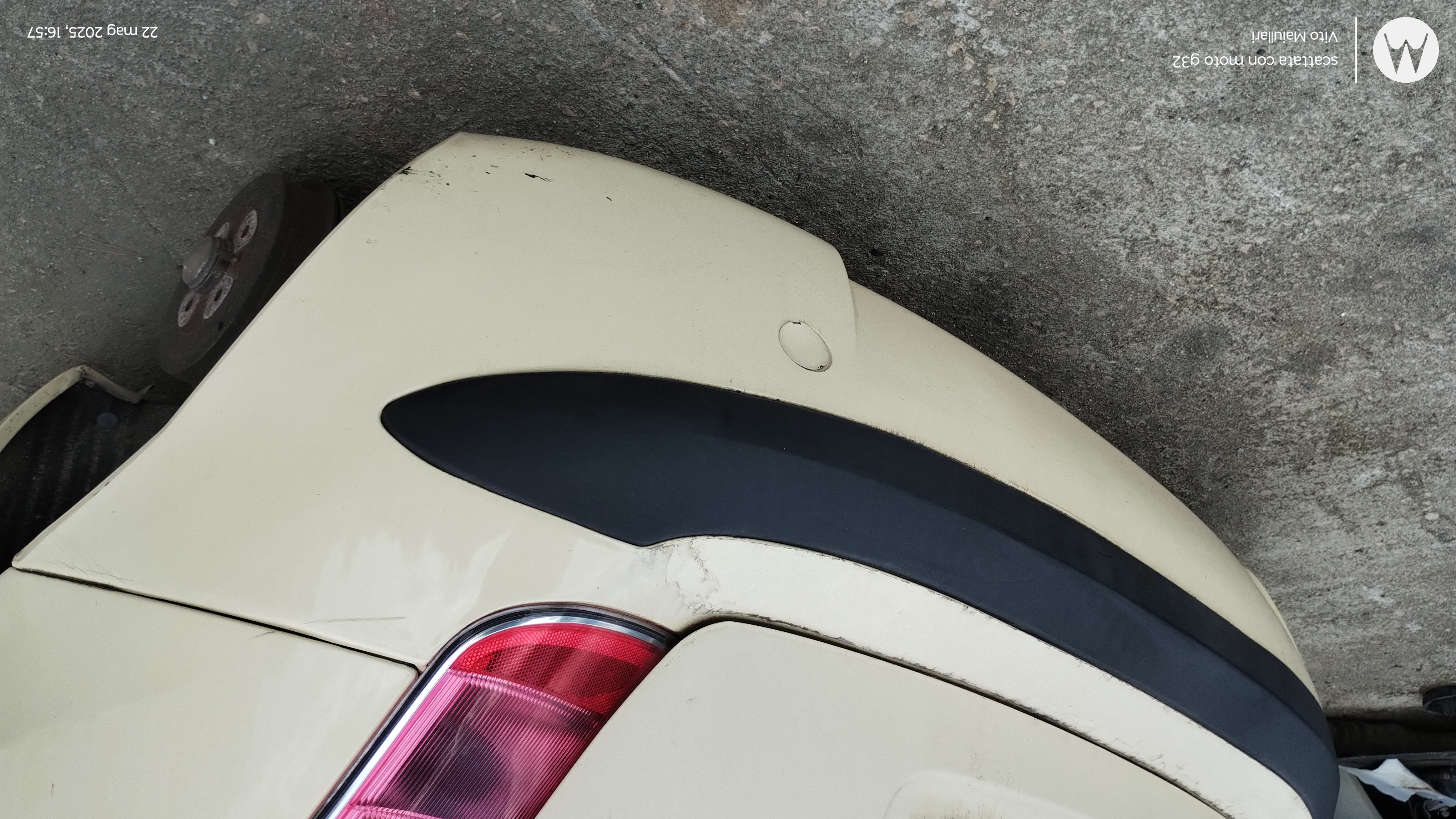 Paraurti posteriore Lancia Ypsilon 2003-2006