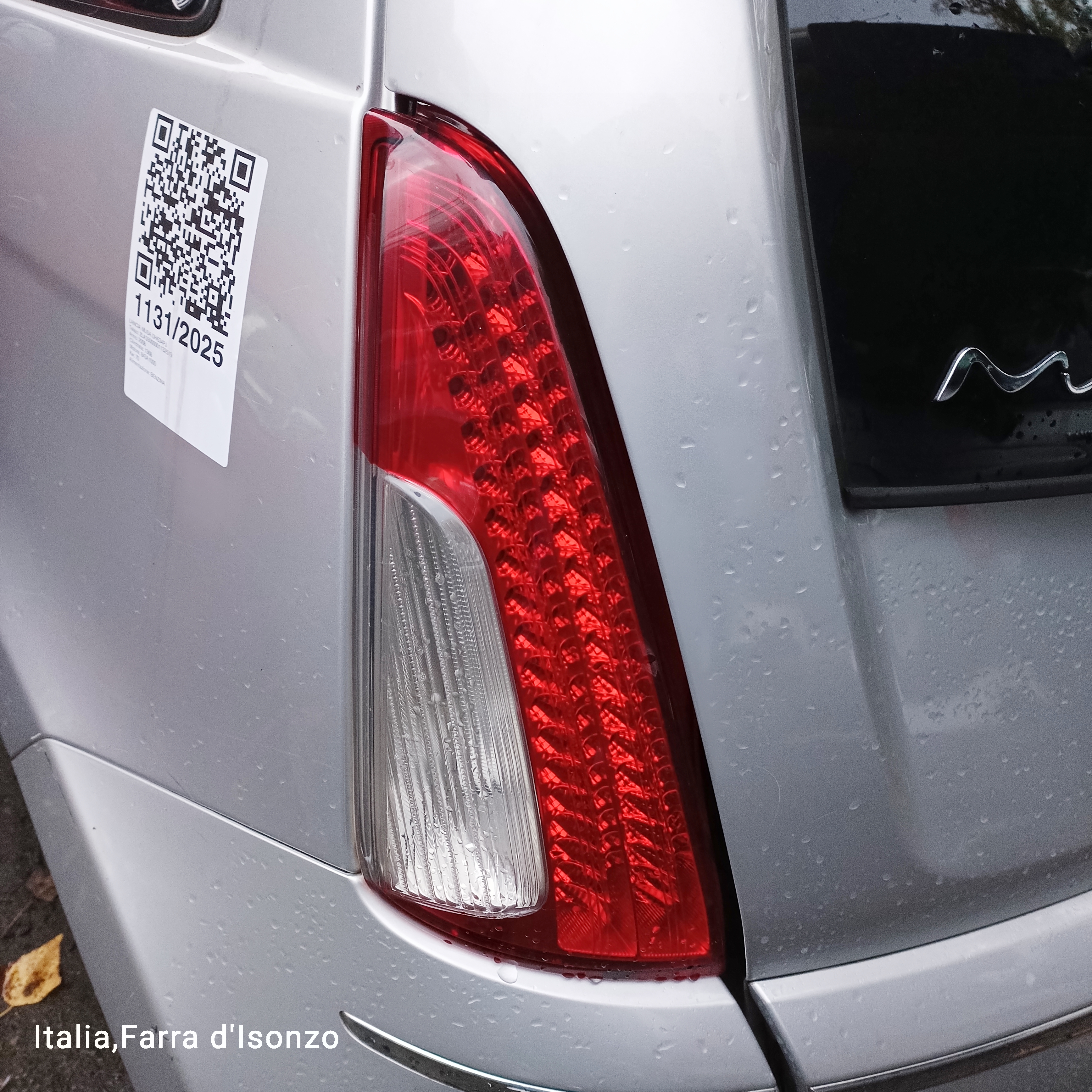 Fanale posteriore sinistro Lancia Musa 2008-2012