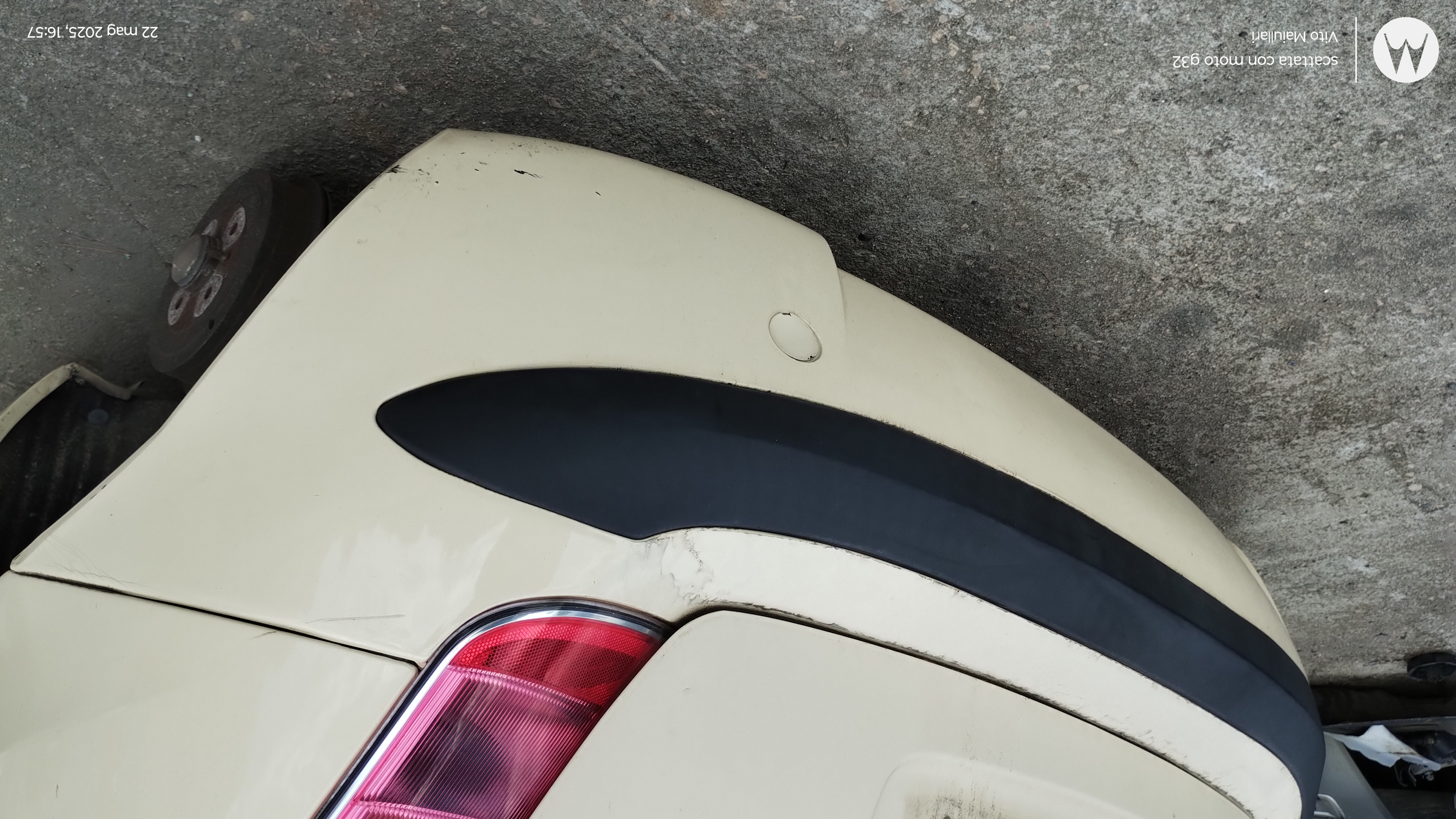 Paraurti posteriore Lancia Ypsilon 2003-2006