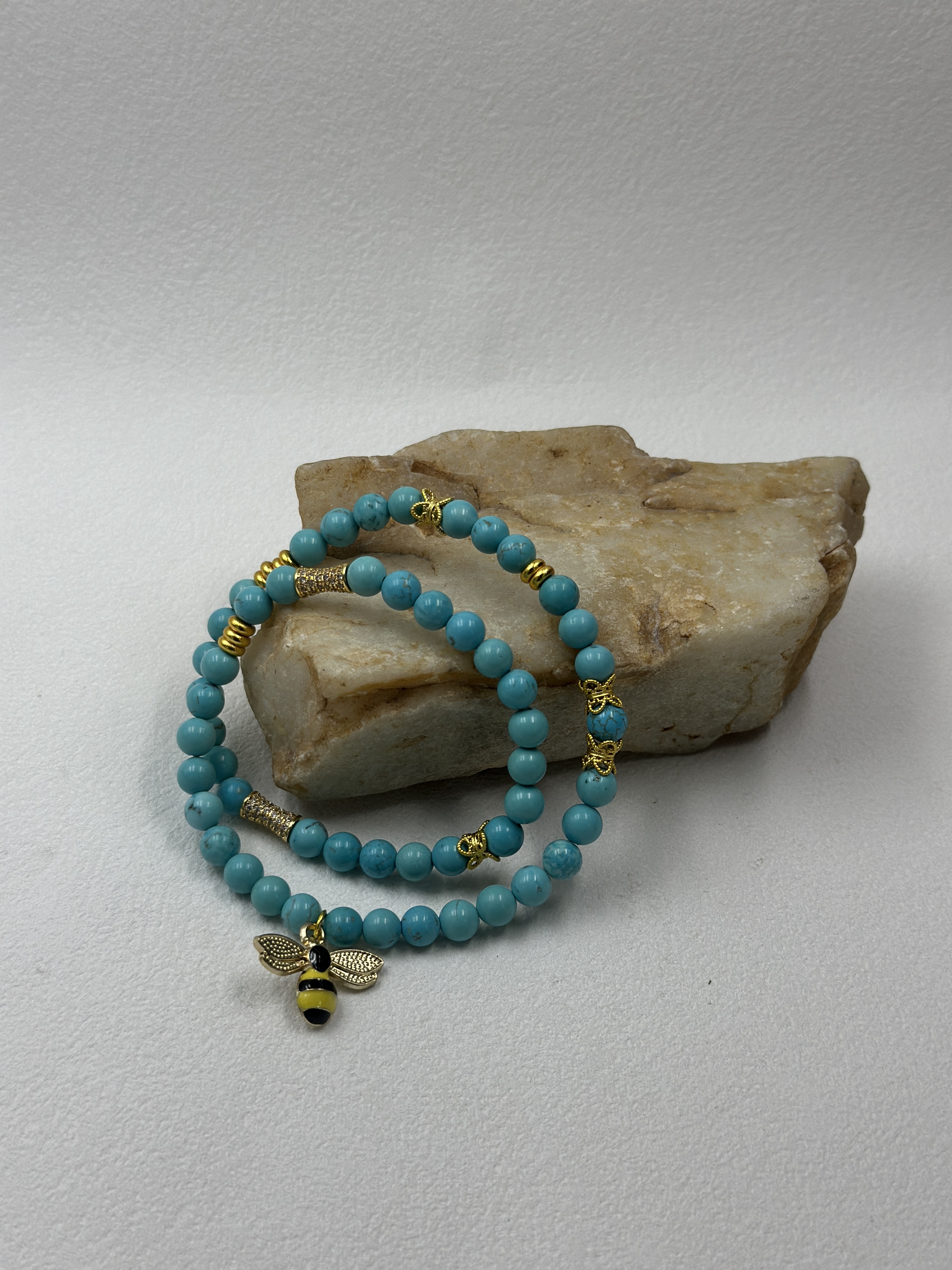 Stabilized Turquoise, 4mm