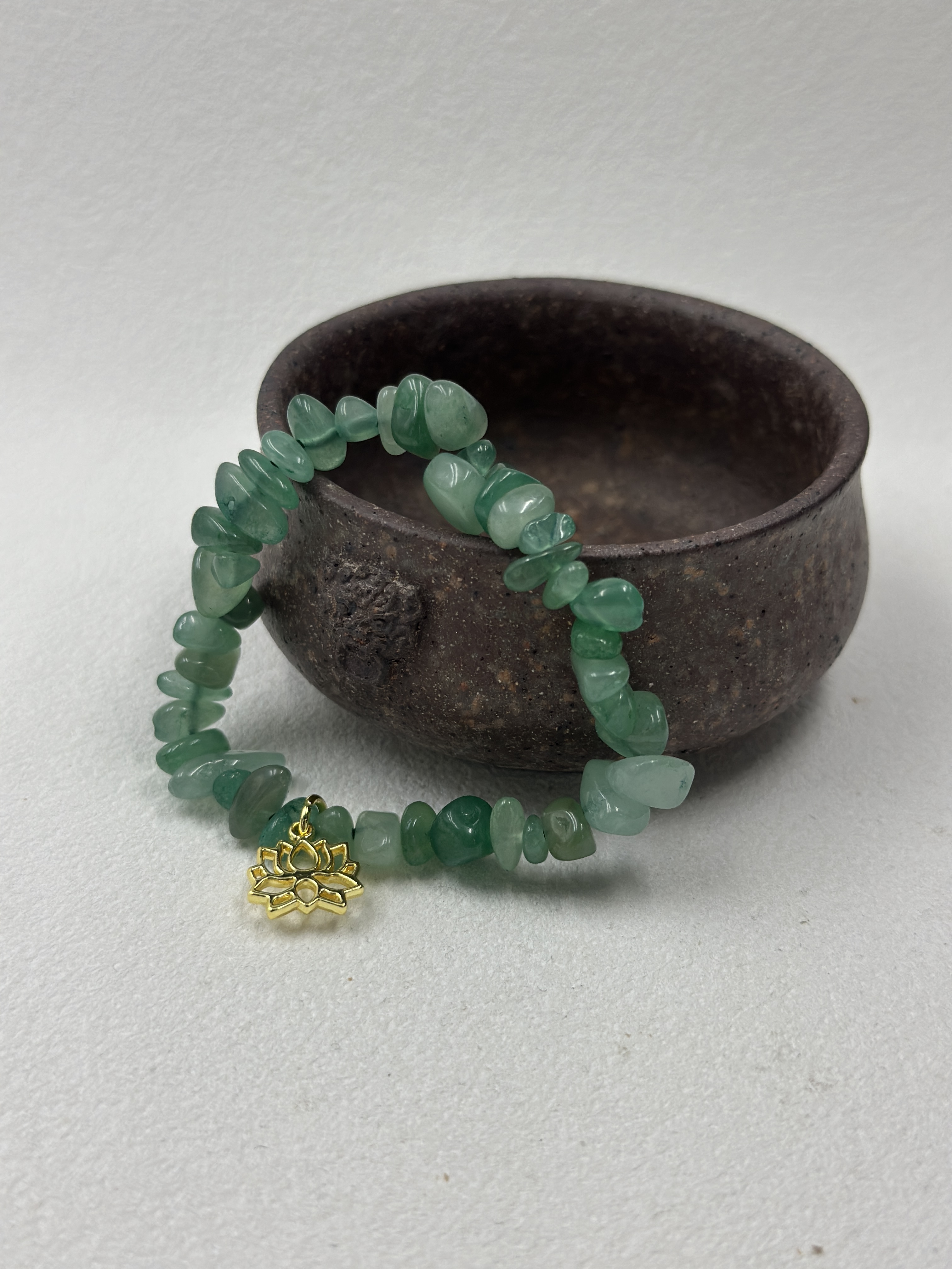 Irregular Raw Green Aventurine