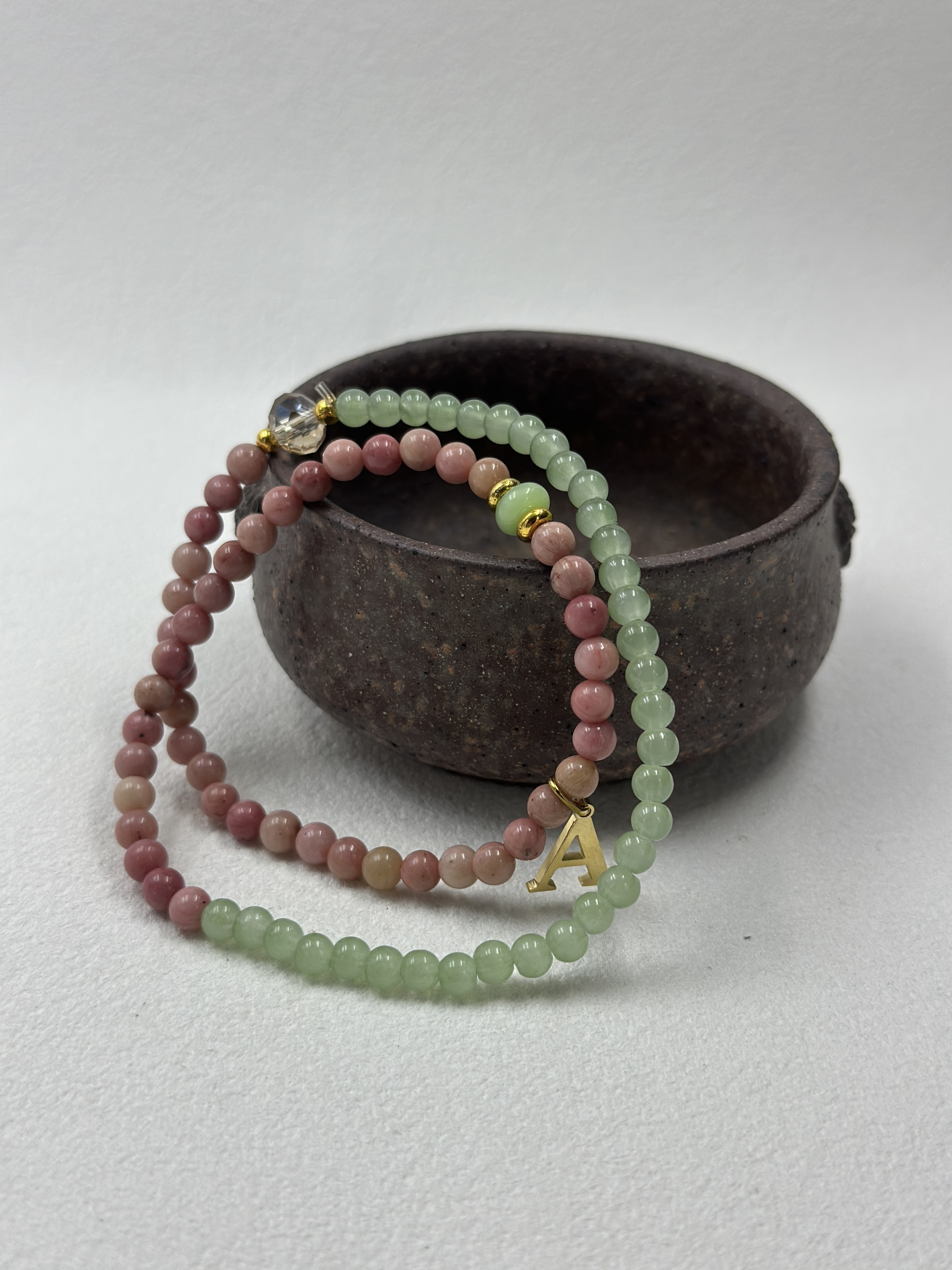 Old Sandalwood + Hetian Jade, 6mm