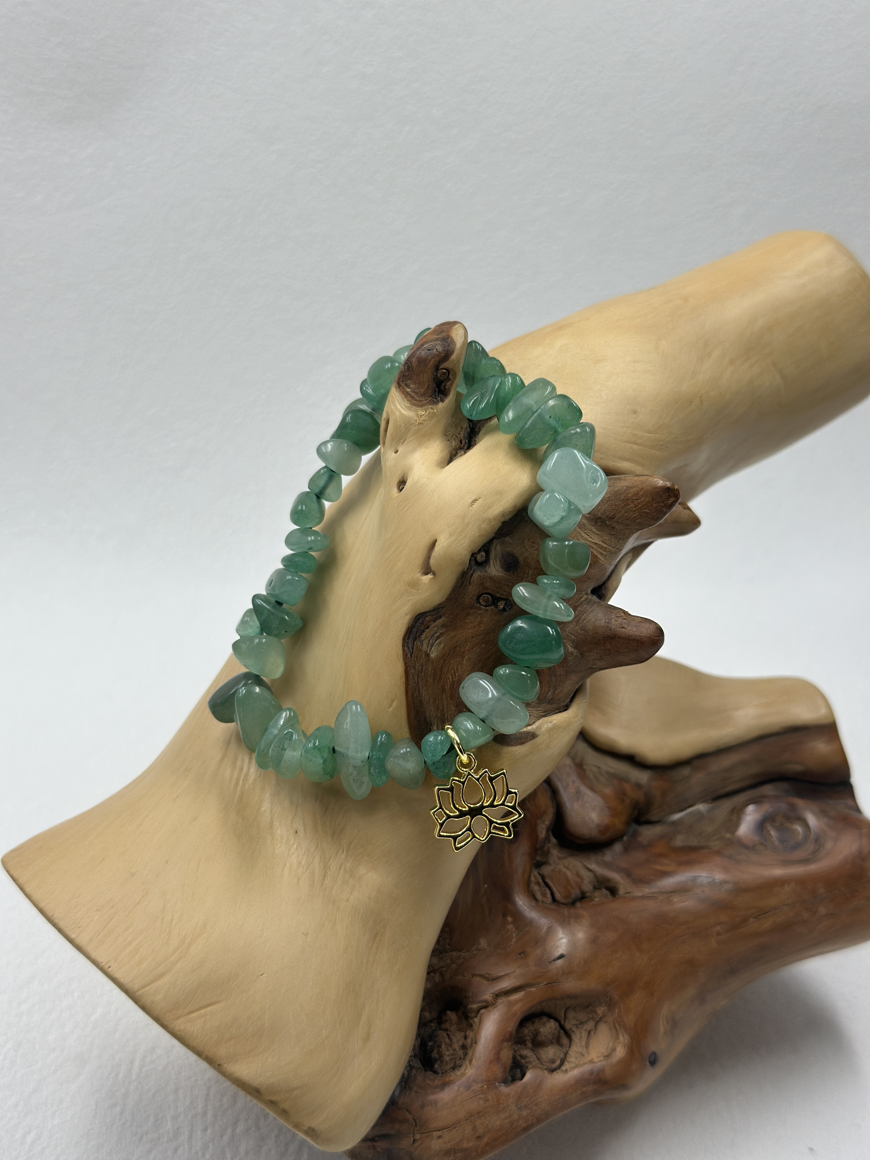 Irregular Raw Green Aventurine