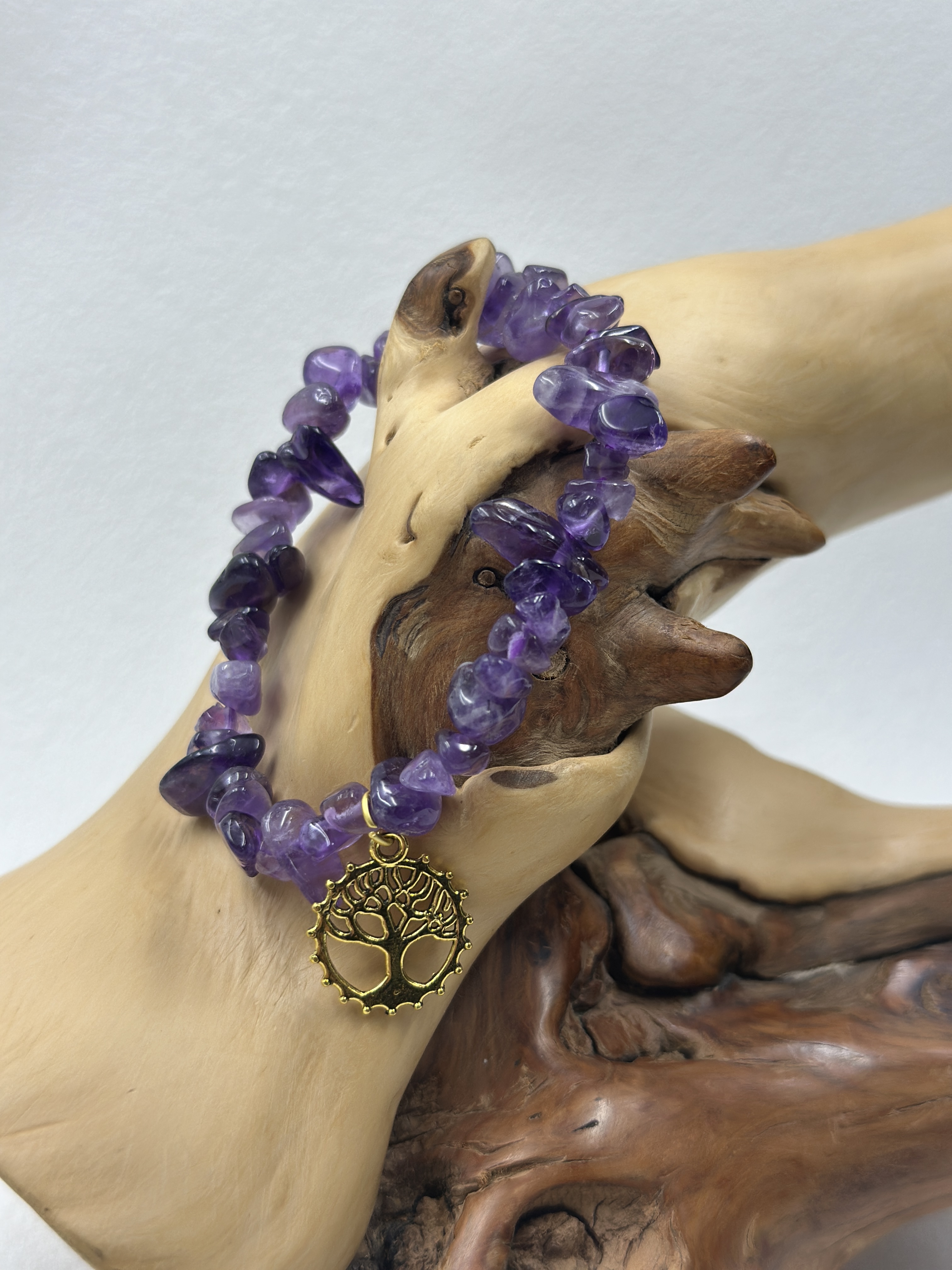 Aquamarine Raw Stone Bracelet