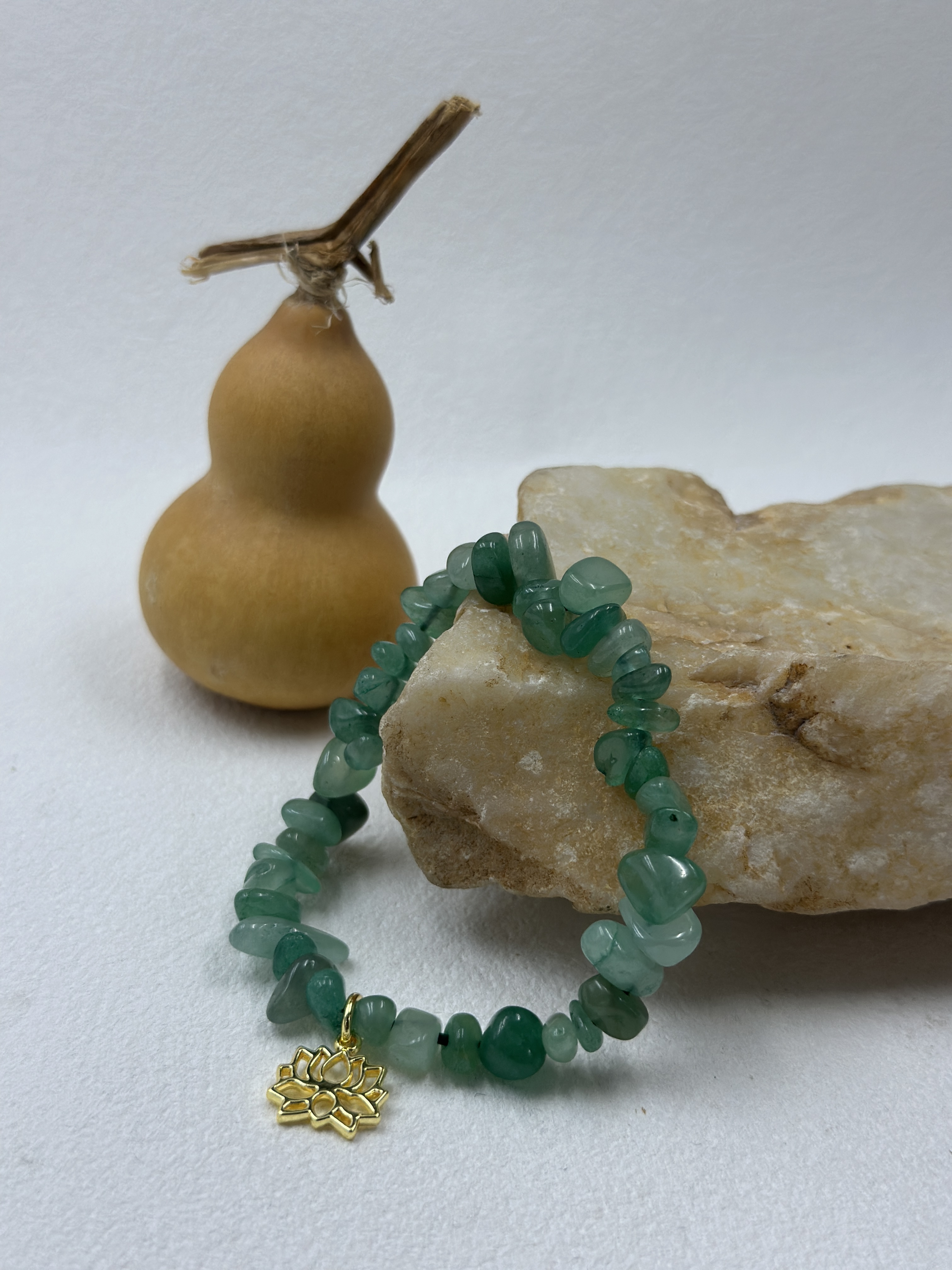 Irregular Raw Green Aventurine