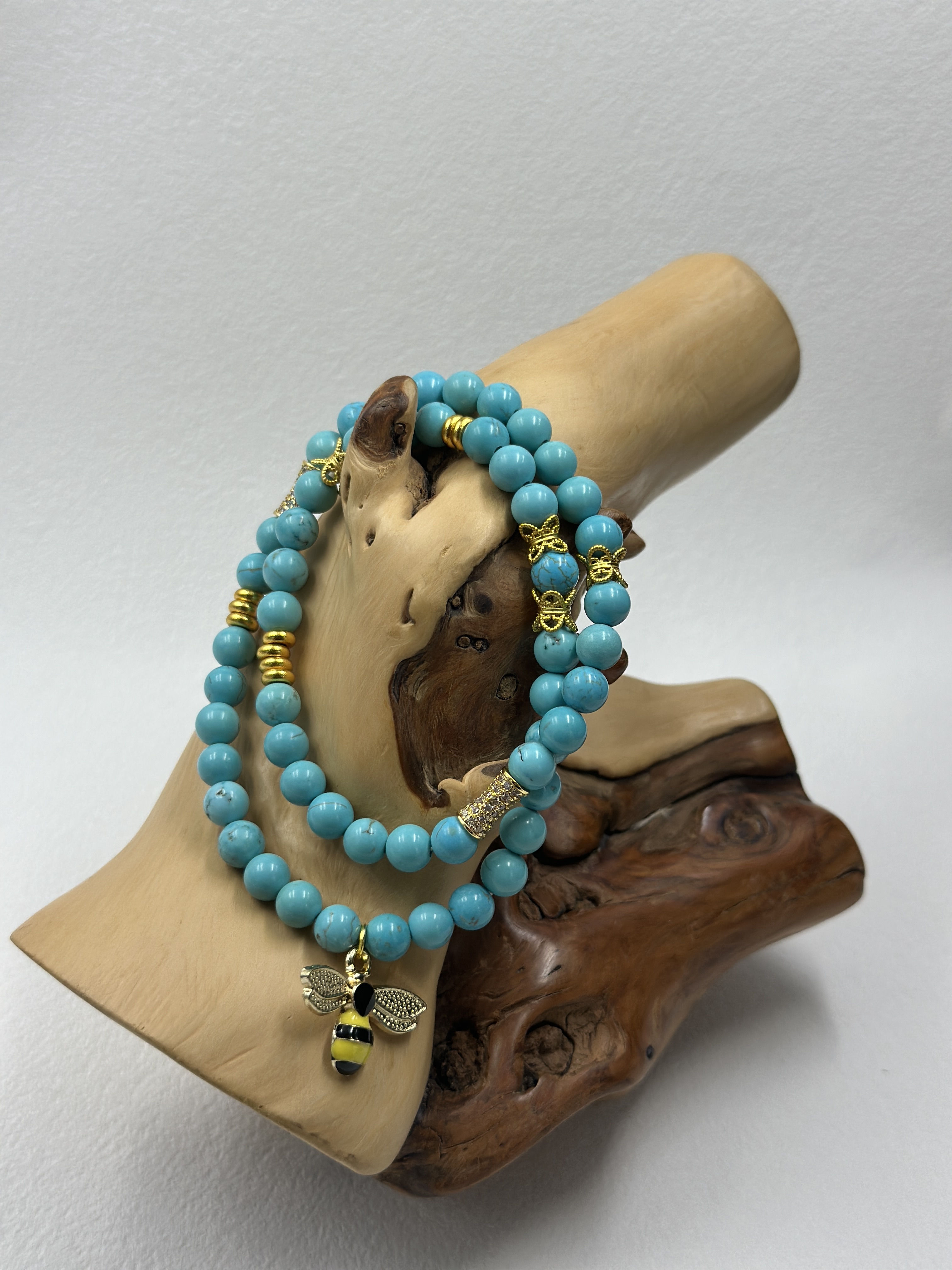 Stabilized Turquoise, 4mm