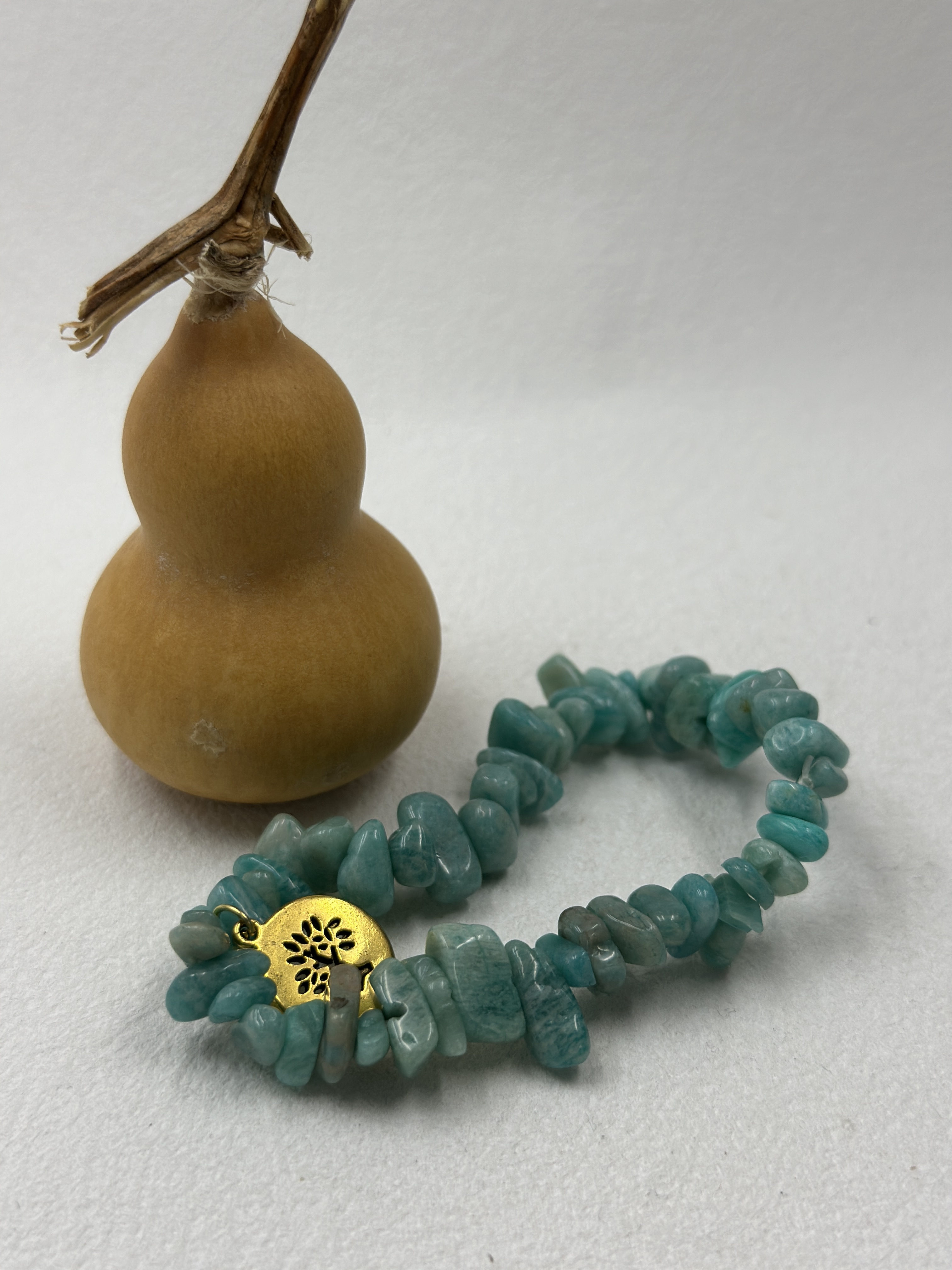 Aquamarine Raw Stone Bracelet