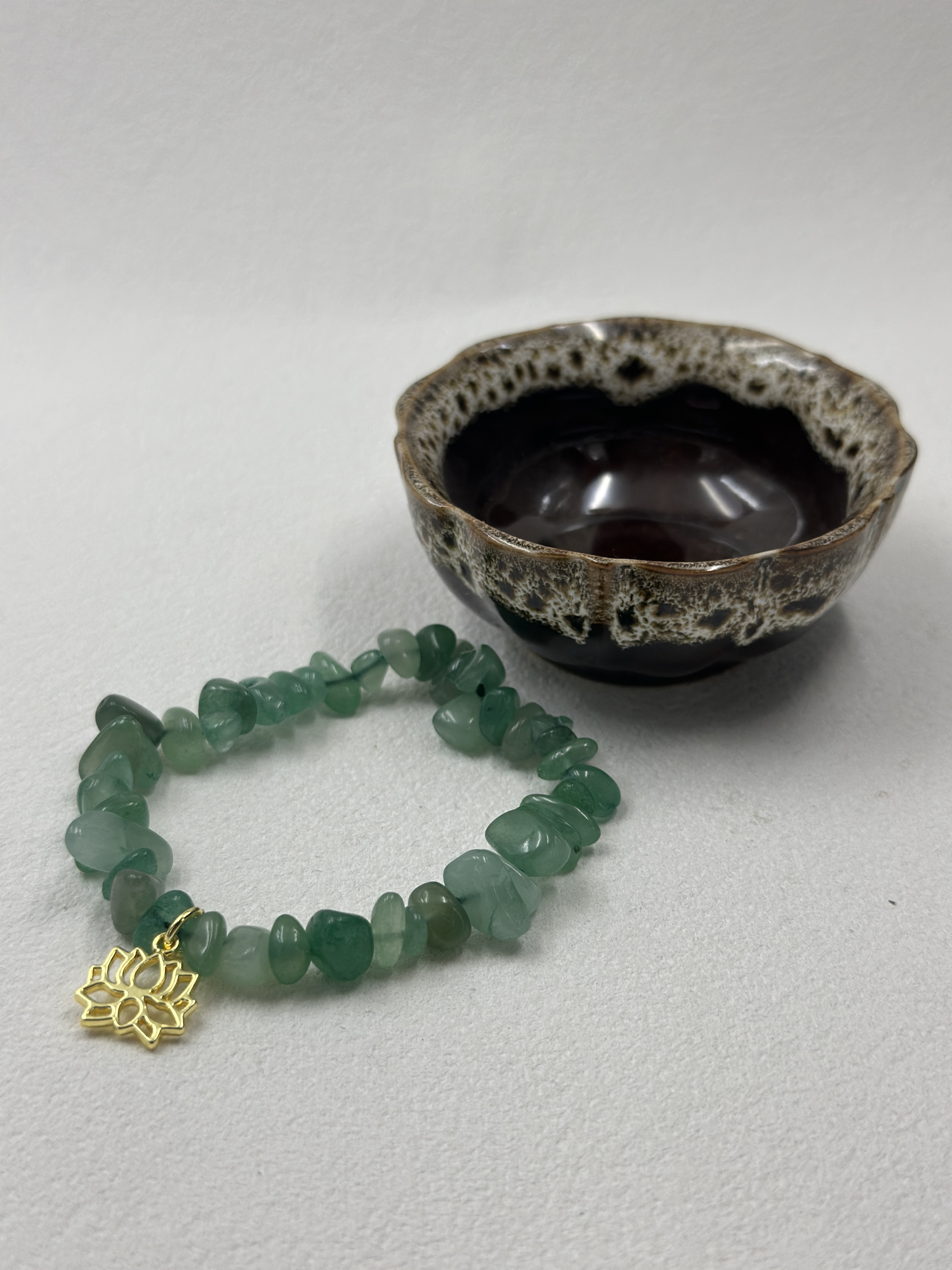 Irregular Raw Green Aventurine