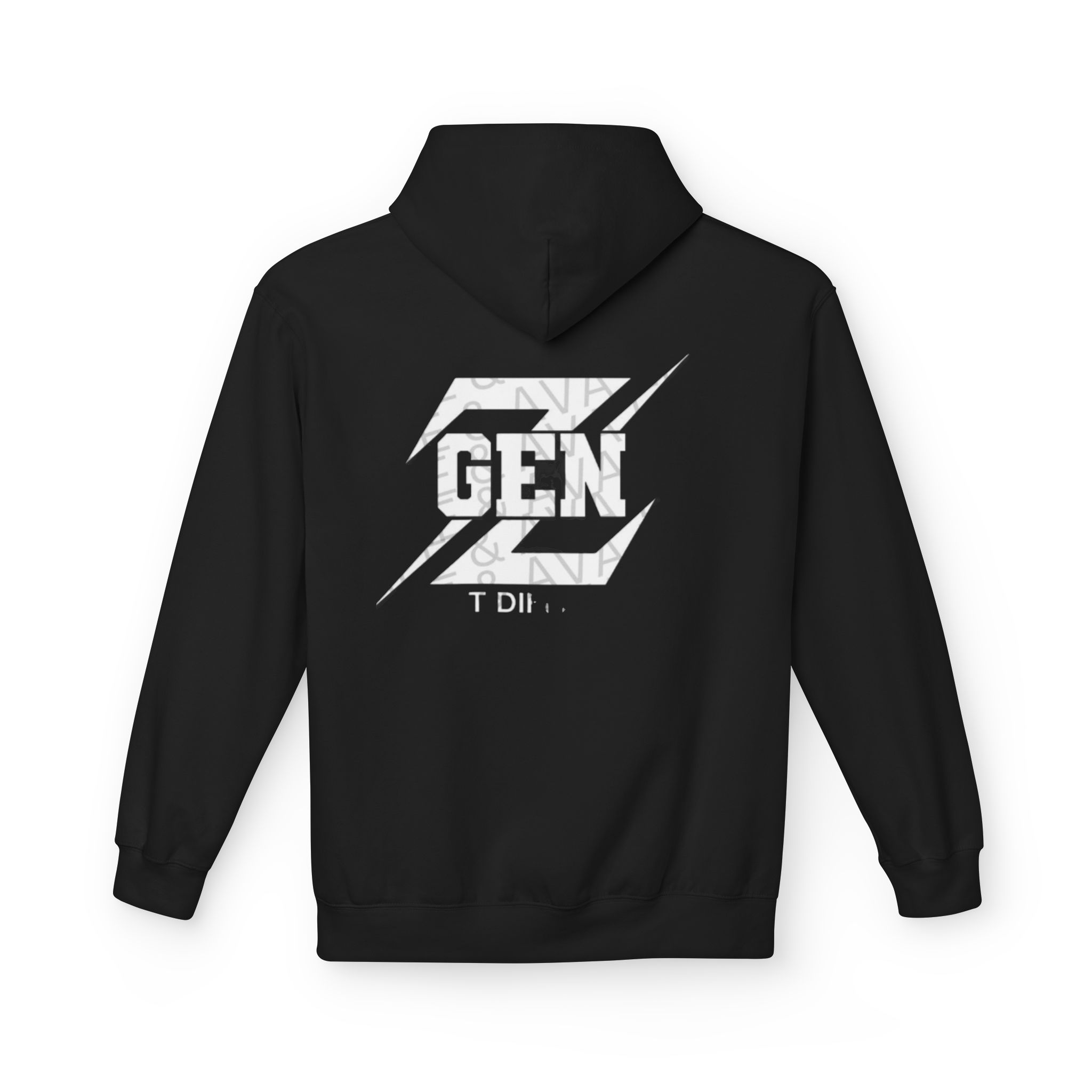 Gen Z Black Hoodie