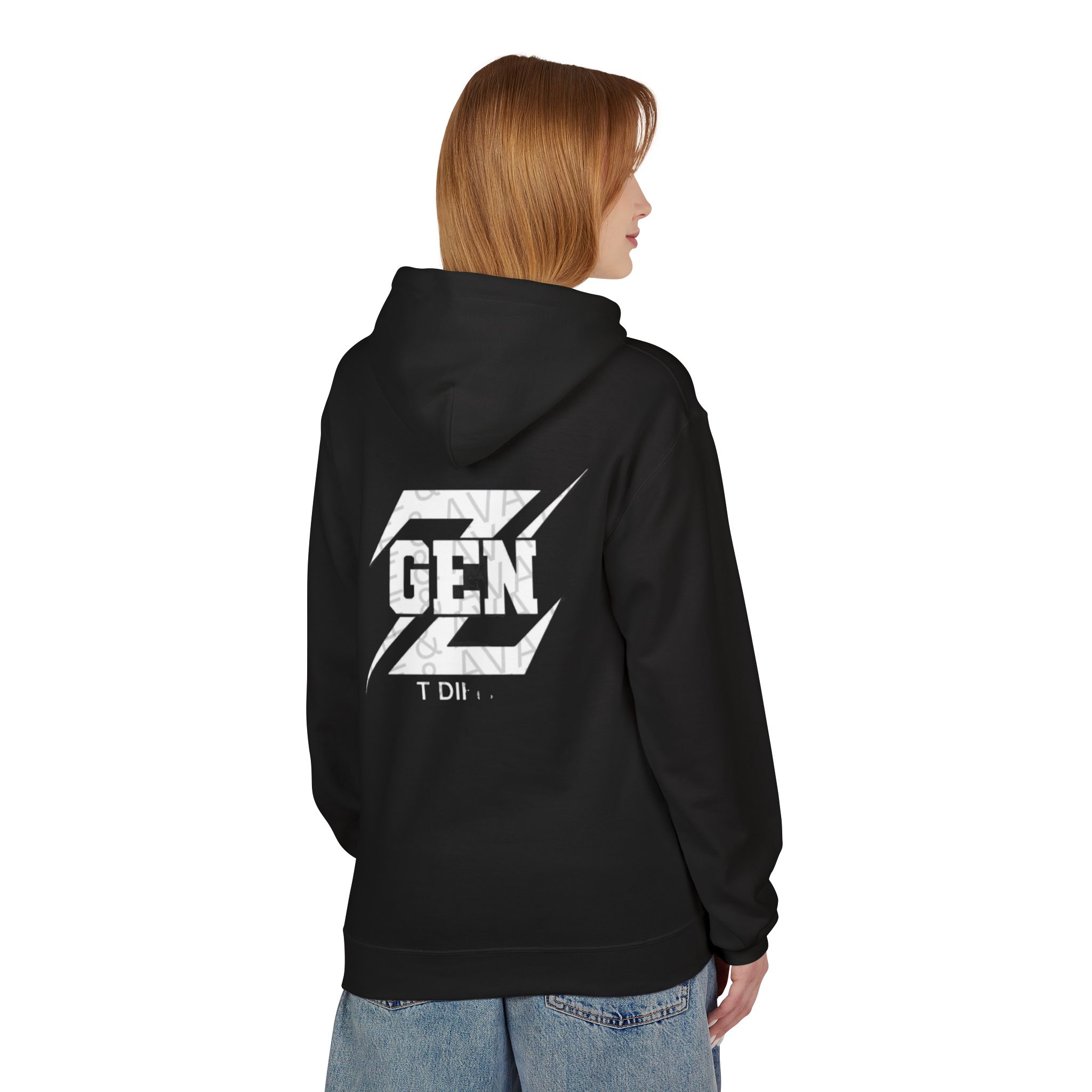 Gen Z Black Hoodie