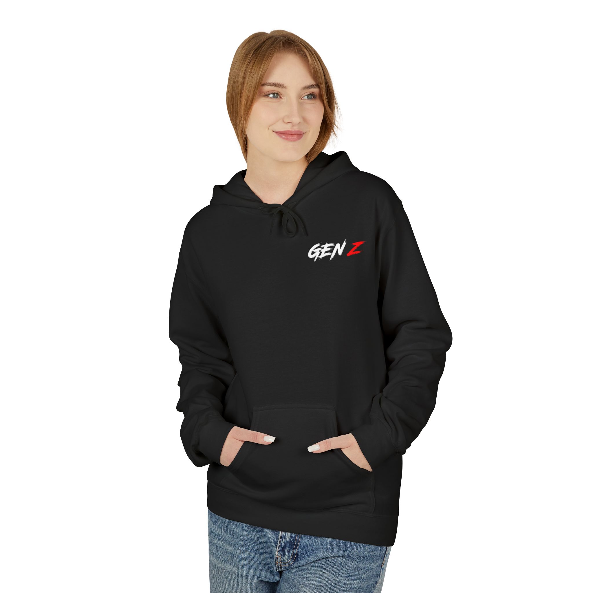 Gen Z Black Hoodie