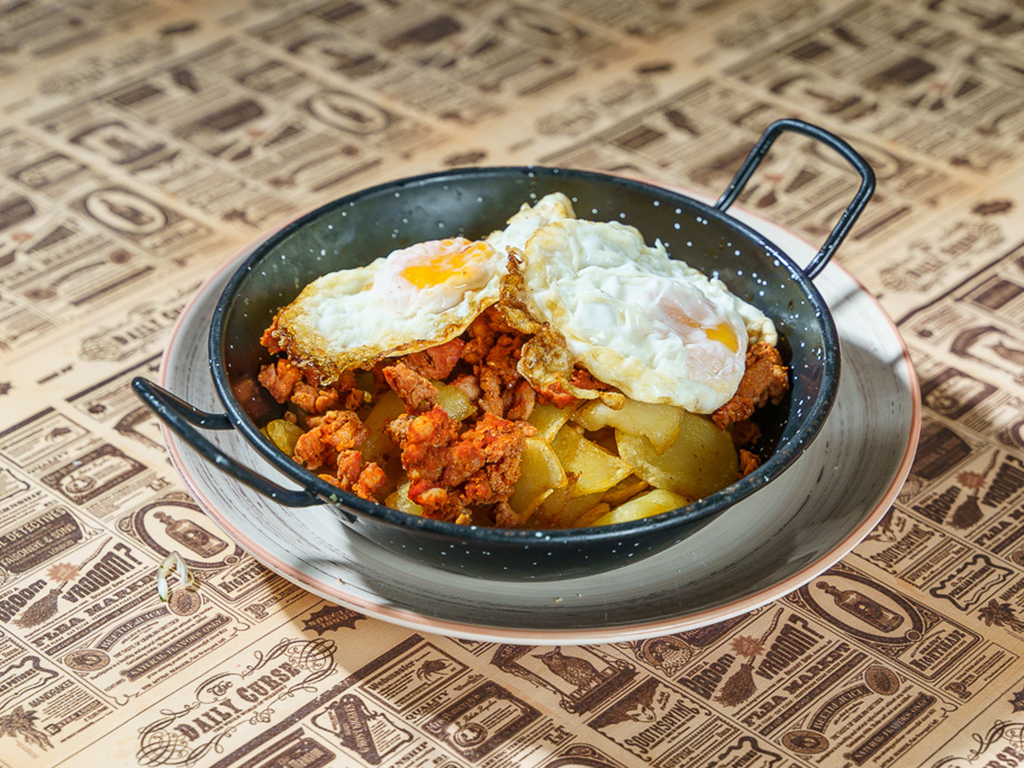 Picadillo de Chorizo y Queso de Cabrales 