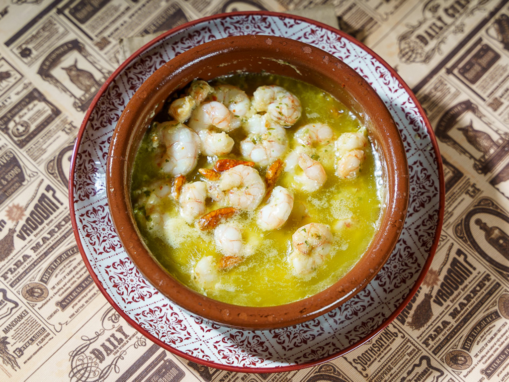Gambas al ajillo