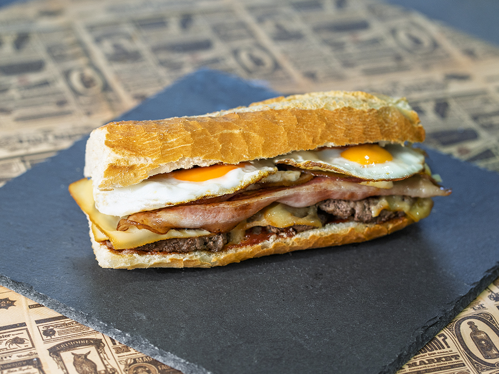 Burger Villa con Bacon