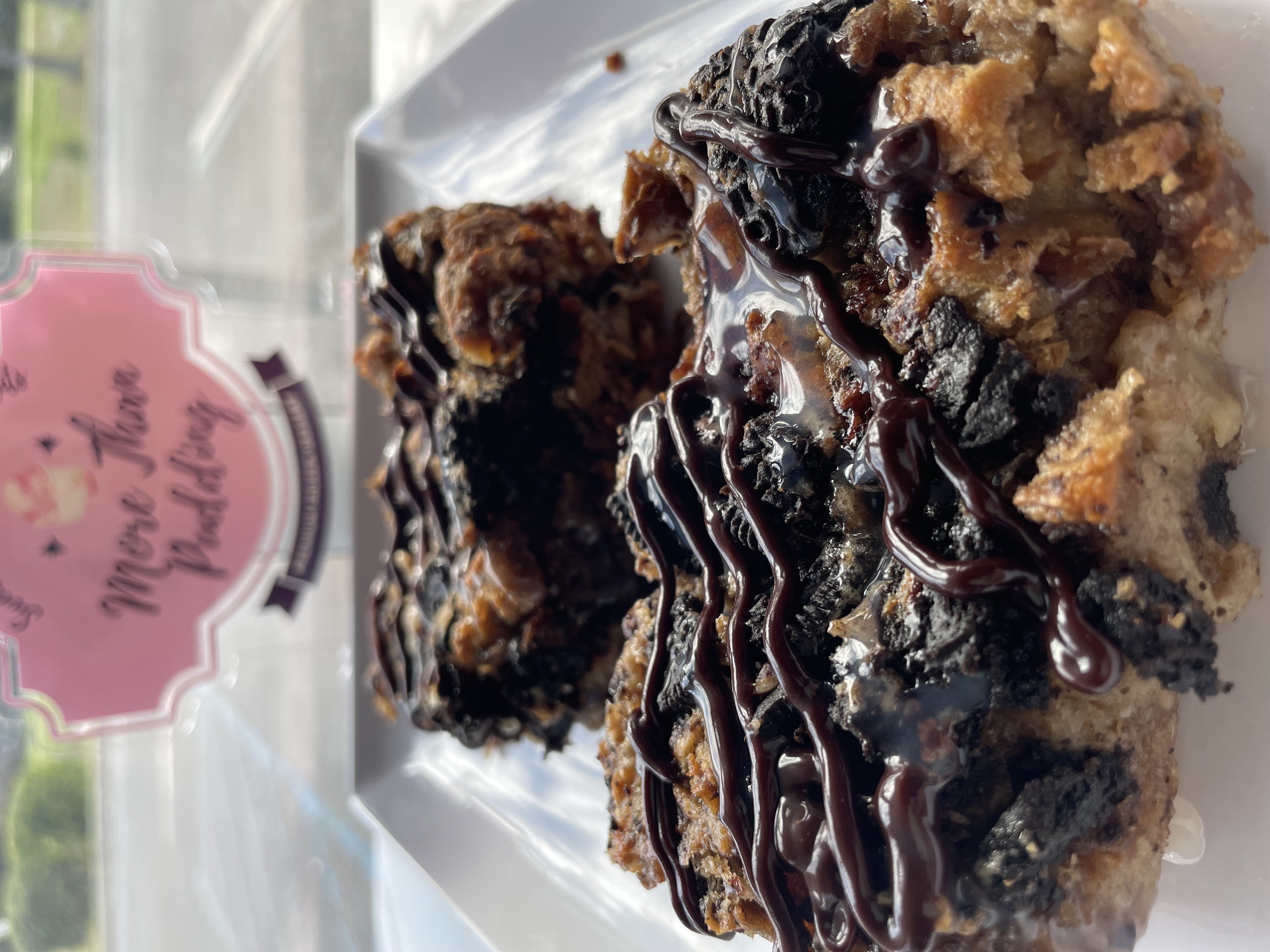 Large Gourmet Croissant Bread Pudding