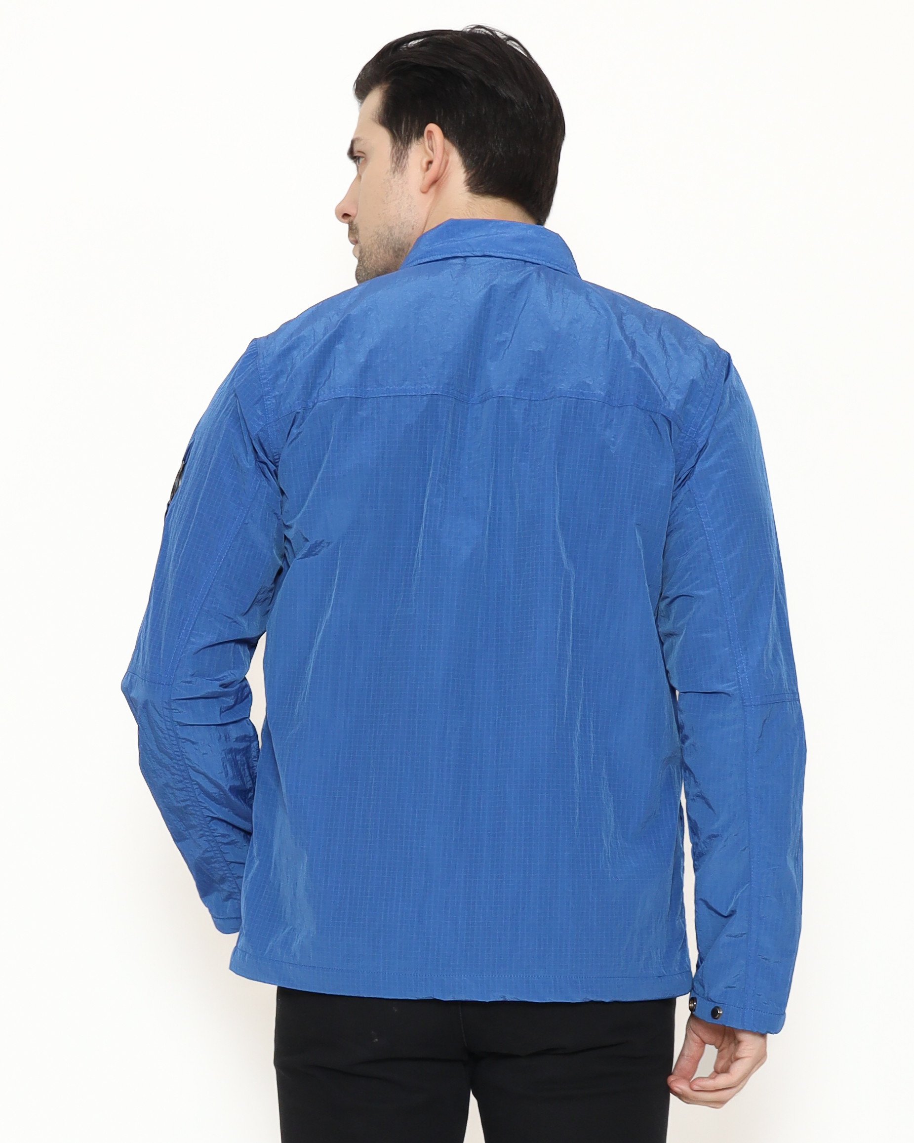 MV25-OV011 Crinkle Ripstop Royal Blue