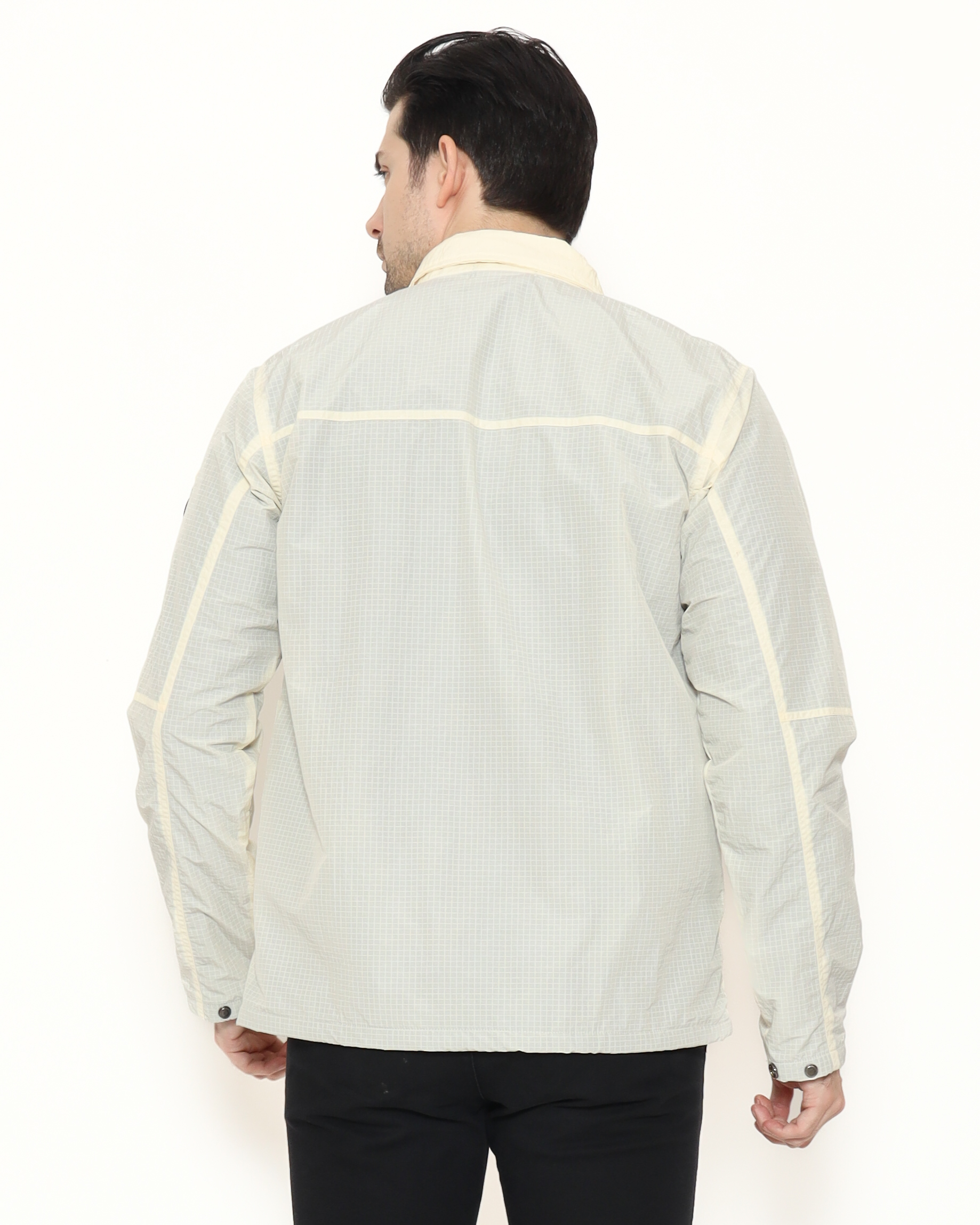 MV25-OV012 Crinkle Ripstop Broken White