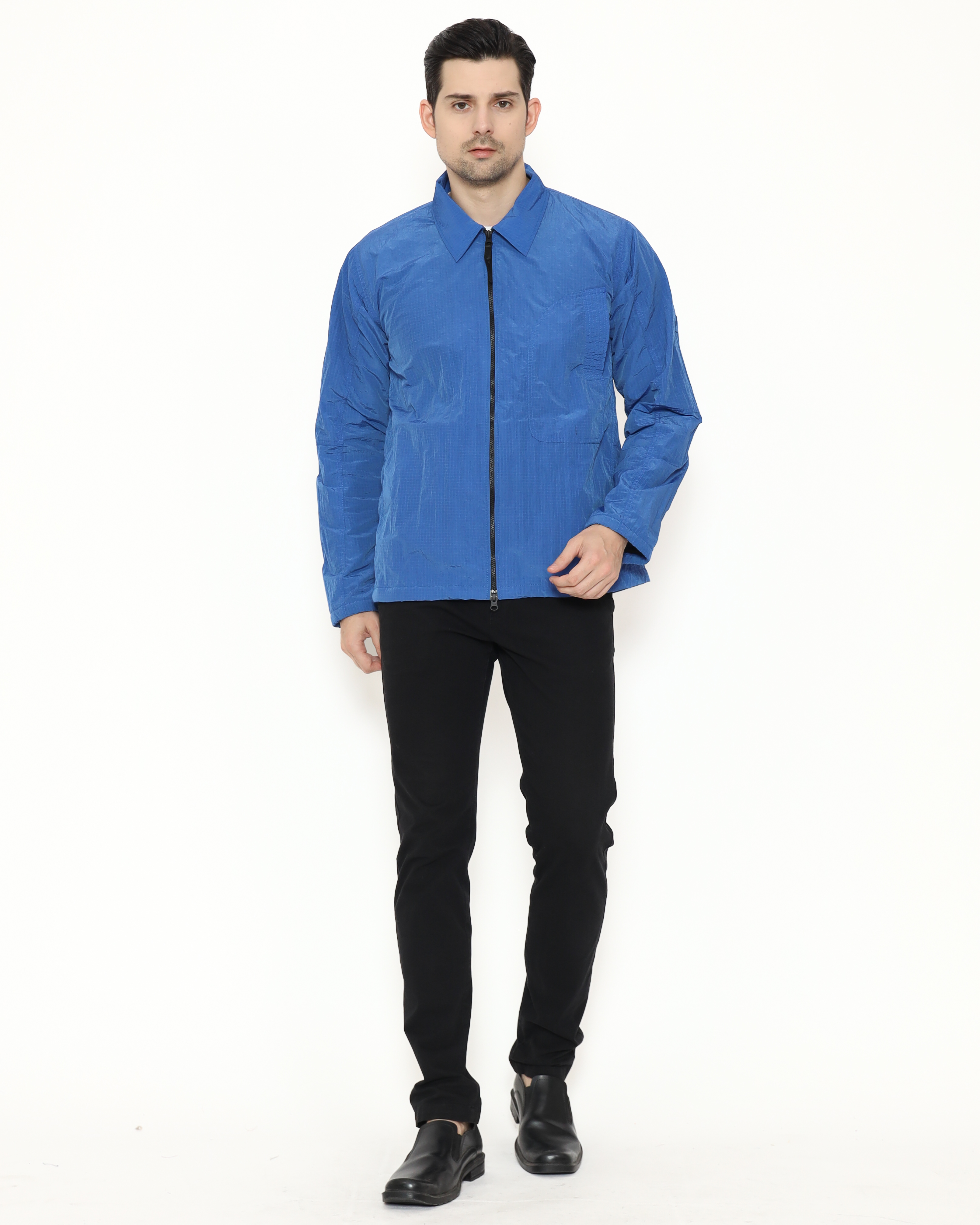 MV25-OV011 Crinkle Ripstop Royal Blue