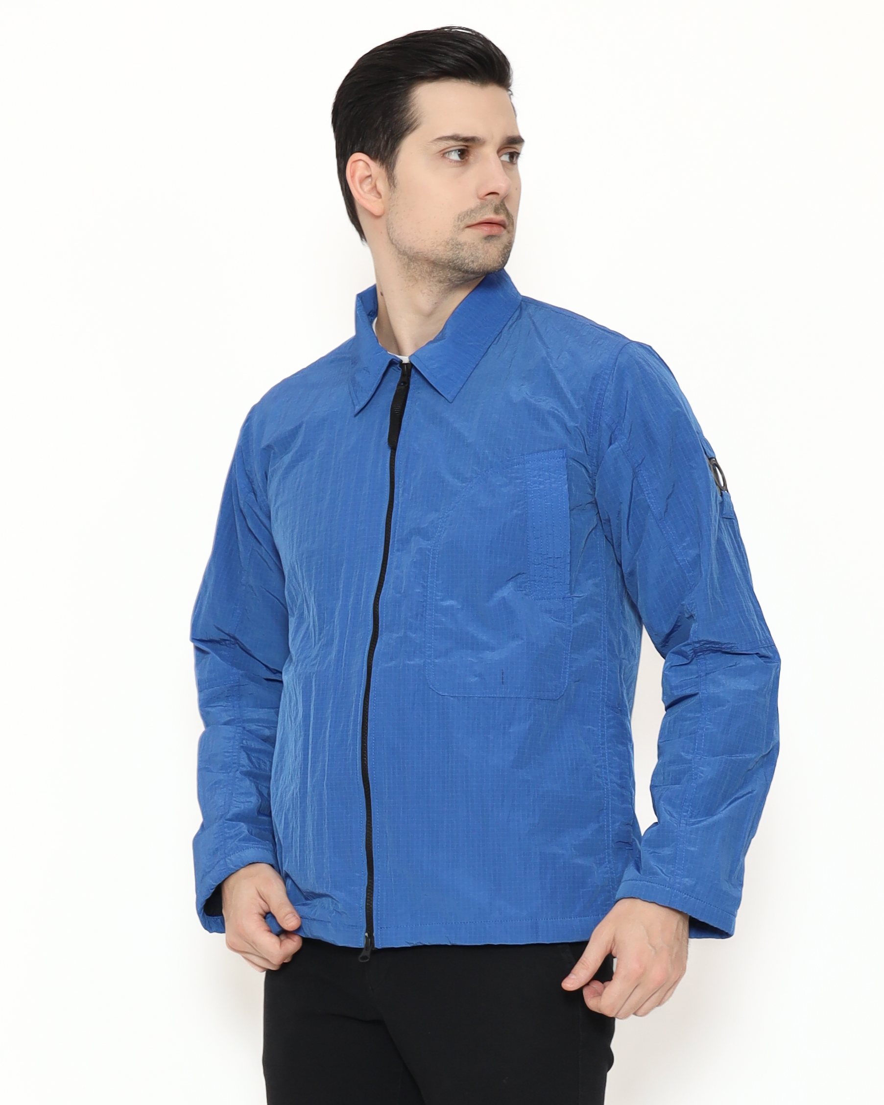 MV25-OV011 Crinkle Ripstop Royal Blue