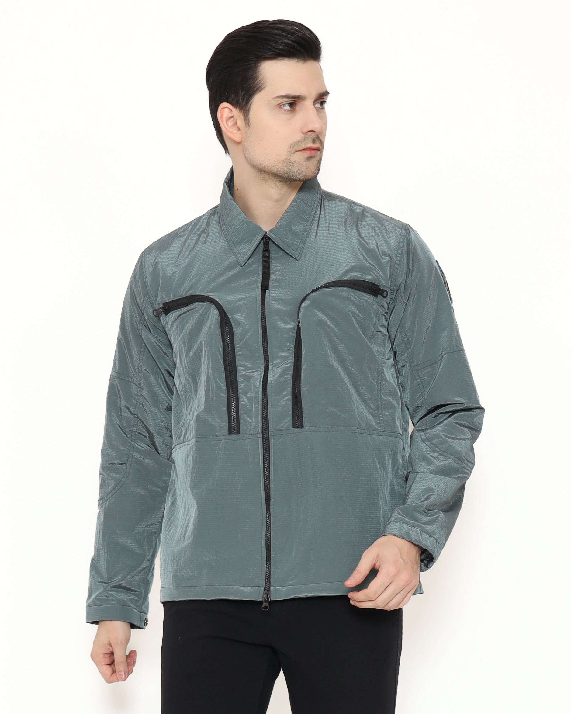 MV25-OV023 Ripstop Dark Grey