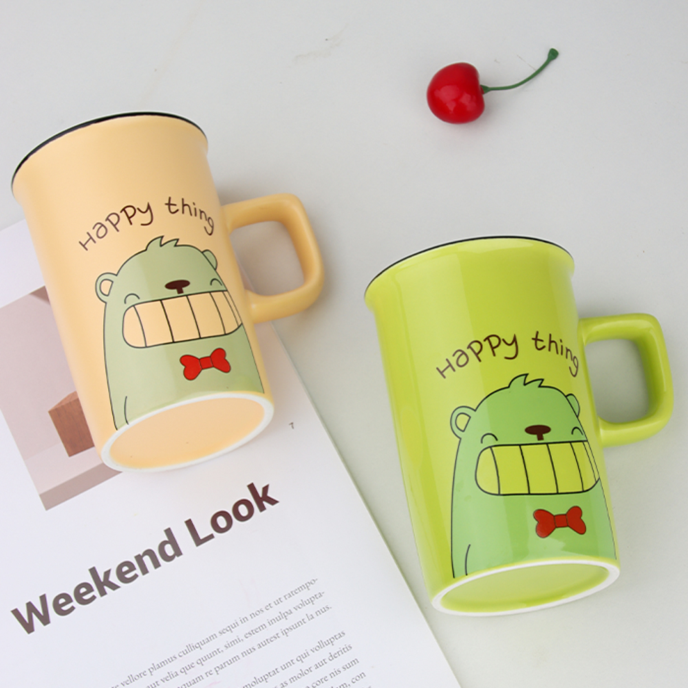 Bear Cartoon Ceramic Mugs