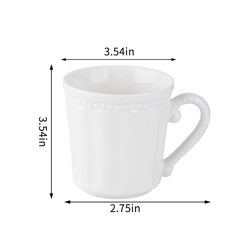 White Ceramic Mug