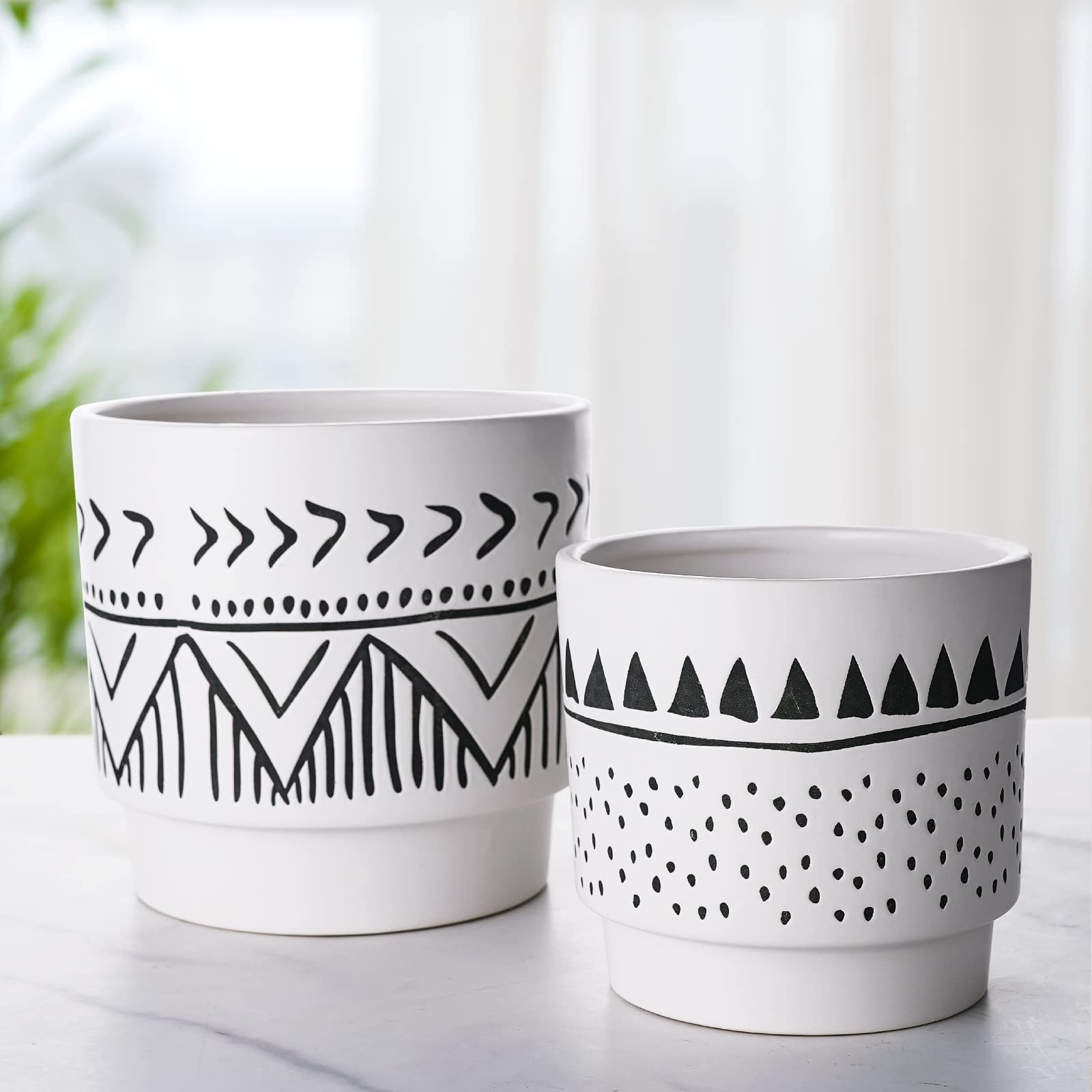 Bohe Ceramic Planter Set
