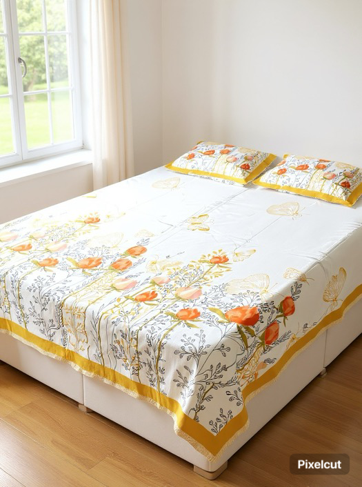 100% Pure Cotton Bedsheets