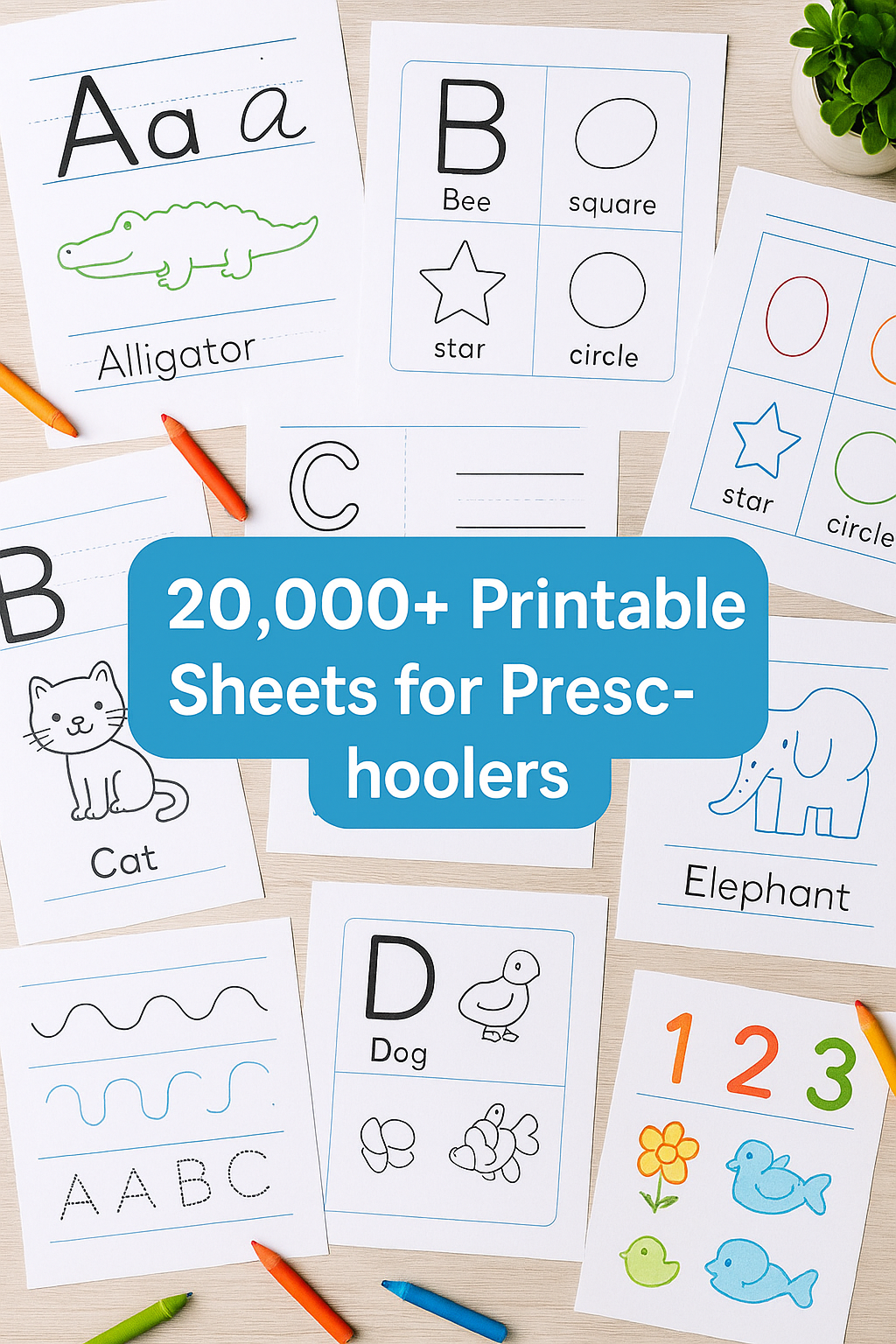 20,000+ Kids Learning Worksheets
