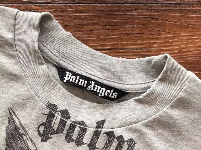 Camiseta Palm Angels Com Logo University 