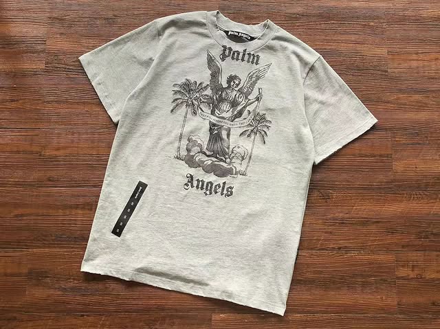 Camiseta Palm Angels Com Logo University 