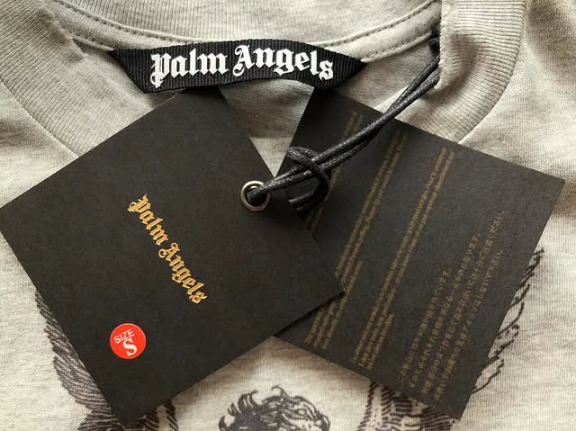 Camiseta Palm Angels Com Logo University 