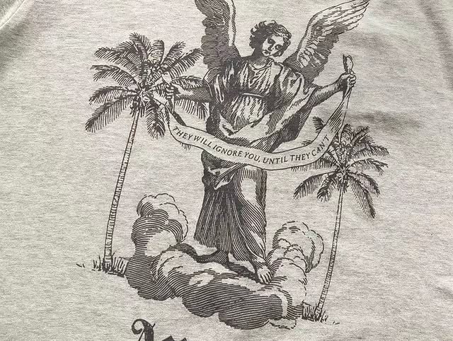 Camiseta Palm Angels Com Logo University 