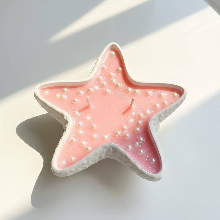 Starfish Candle